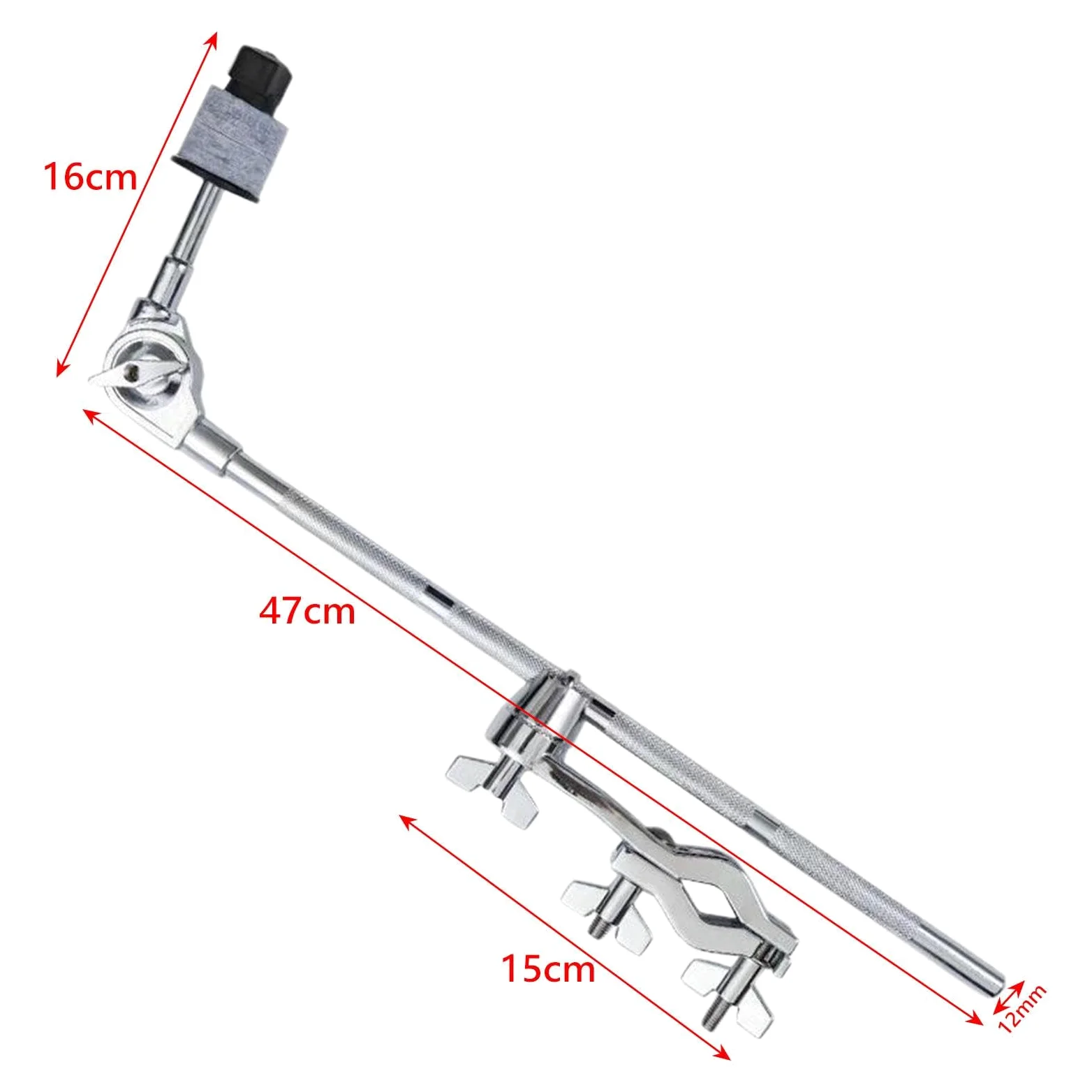 Morsetti di estensione per batteria Supporto per piatti in metallo regolabile rimovibile, accessori per batteria, morsetti di estensione rimovibili, Estensione del piatto