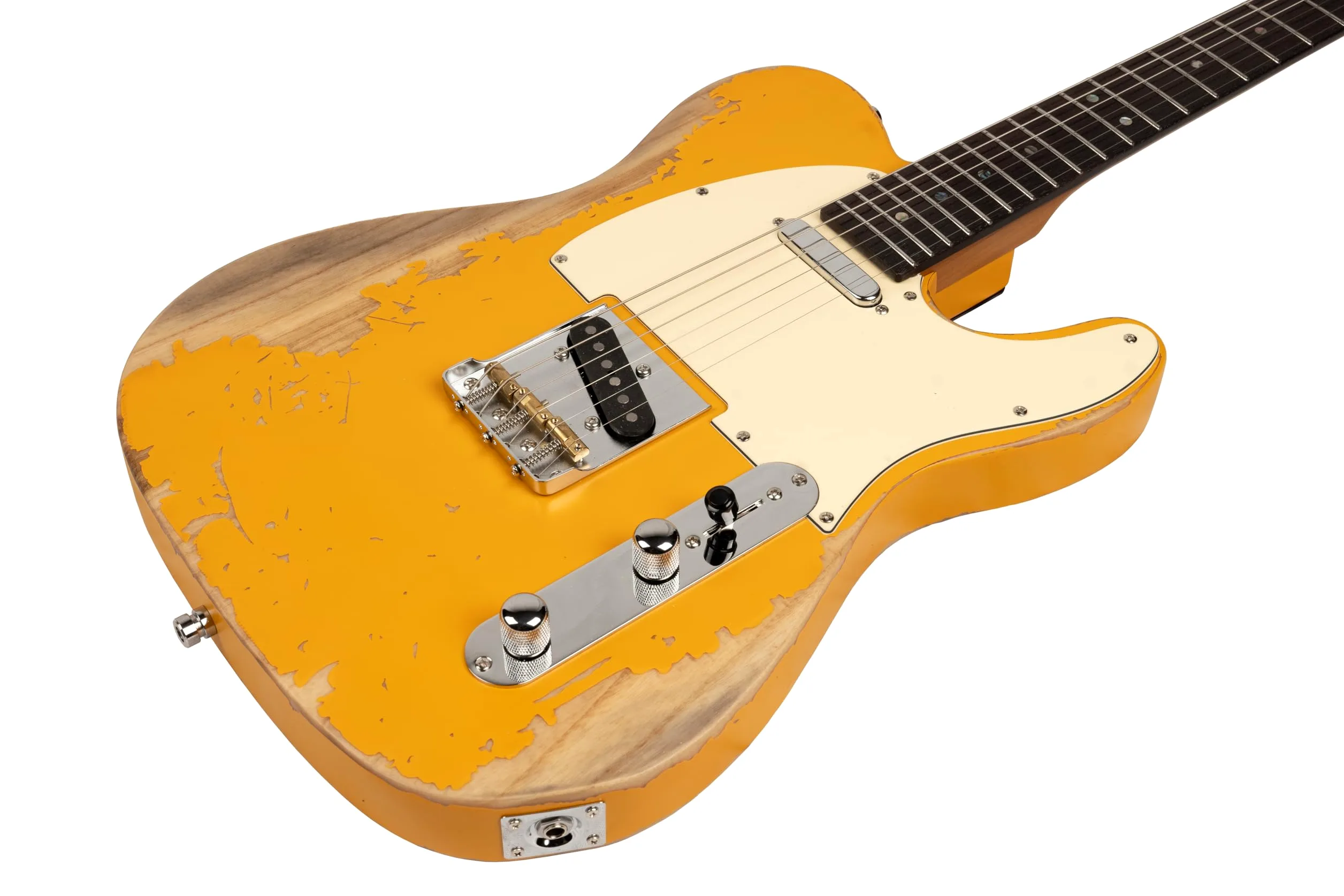 Henry's Space TL-1C The Comet Yellow Relic - Chitarra elettrica