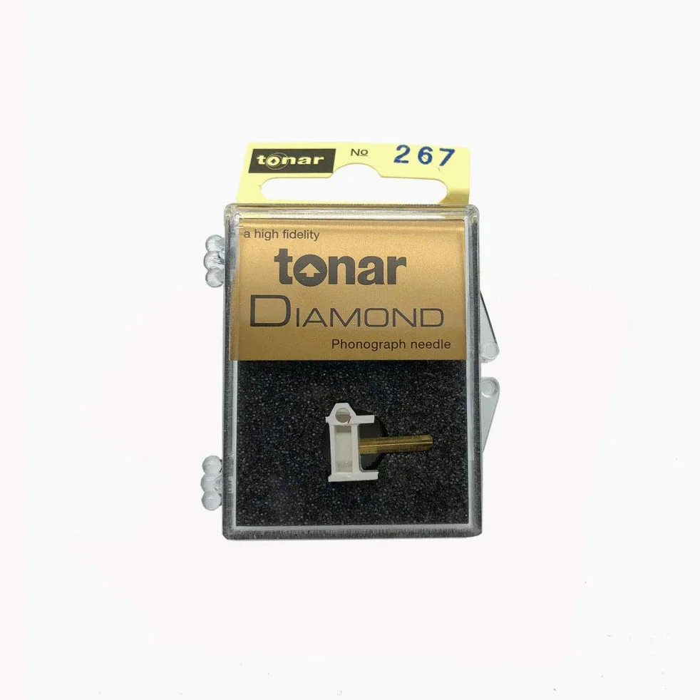 Tonar replacement stylus compatible with Shure M44-7 cartridge N44-7 stylus 267-DS