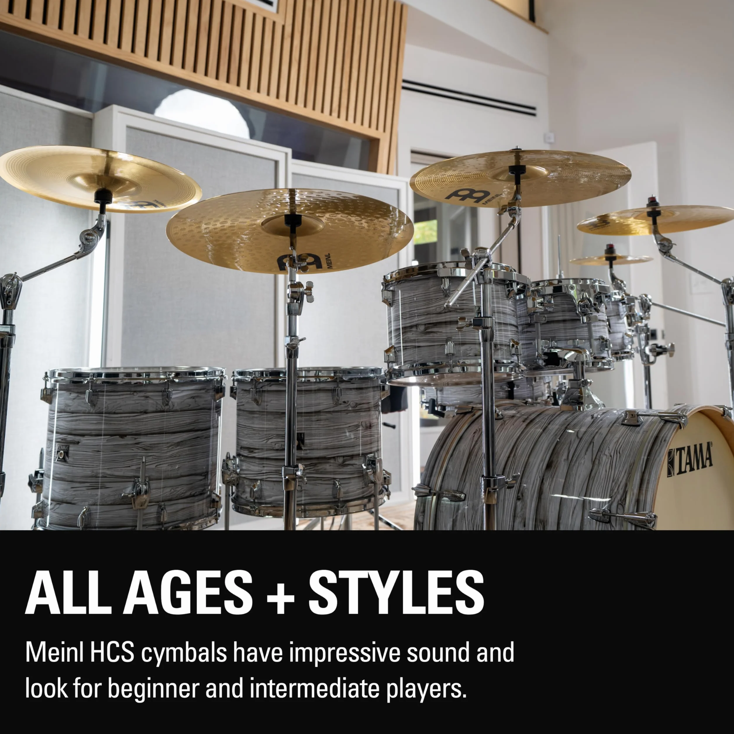 Meinl HCS Crash Ride 18", HCS18CR - Piatto Crash Ride