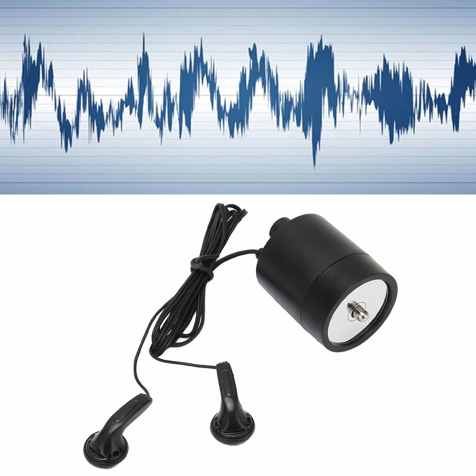 Amplificatore per Microfono Attraverso la Porta a Muro, Rilevatore di Ascolto Vocale per Microfono a Parete, Amplificatore per Strumento Vocale Attraverso la Porta