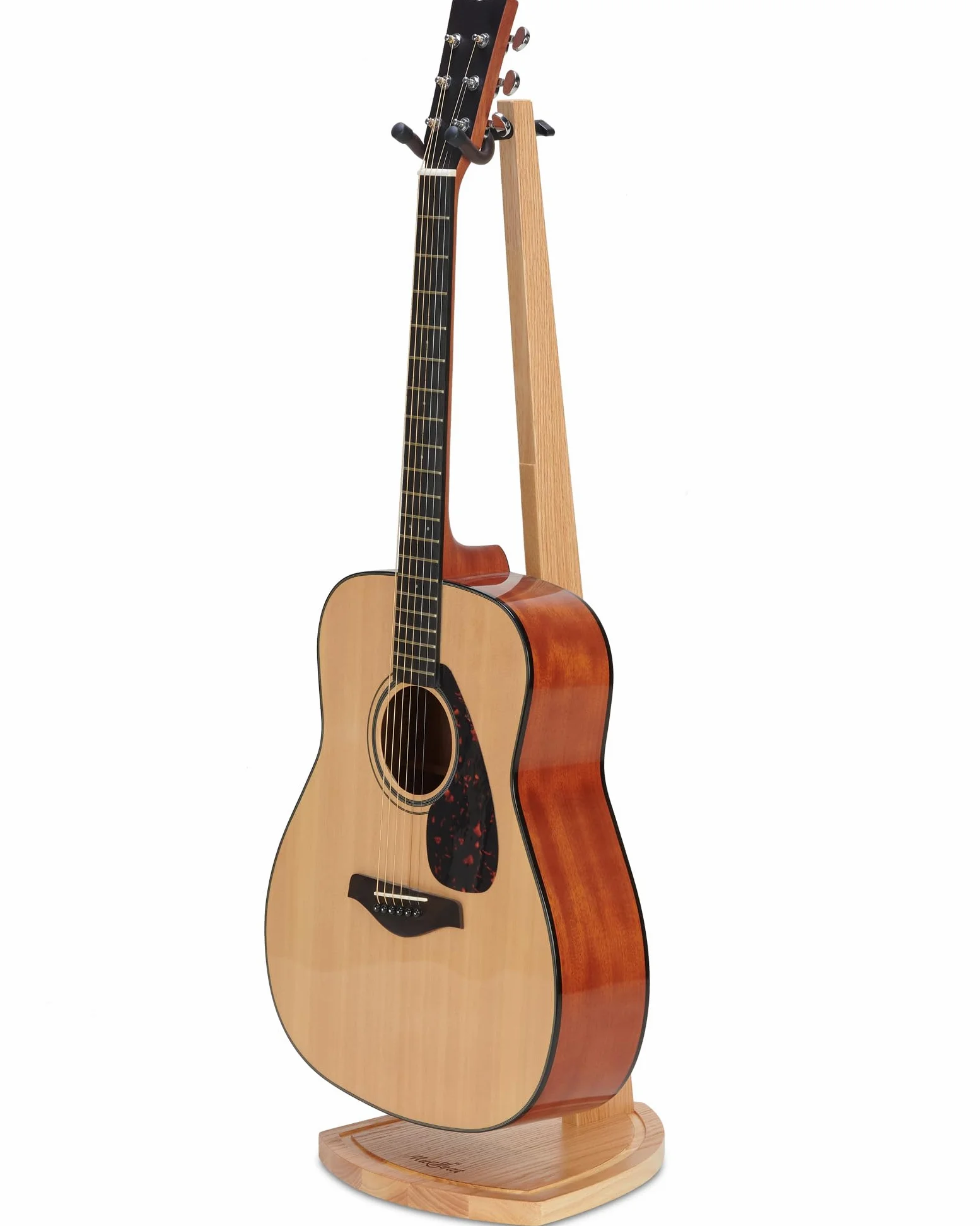 Supporto per chitarra acustica, supporto per chitarra elettrica, in legno di faggio per chitarra acustica, basso, mandolino, supporto per chitarra sospeso, per la casa e lo studio