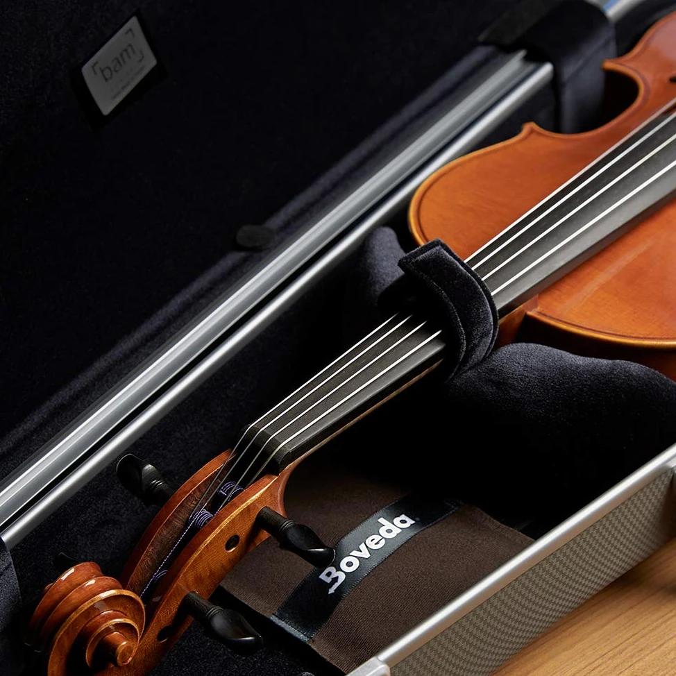 Boveda per la musica | Supporto singolo in tessuto | Protegge gli strumenti in legno da crepe e deformazioni 49% RH Boveda 2 vie di controllo dell'umidità