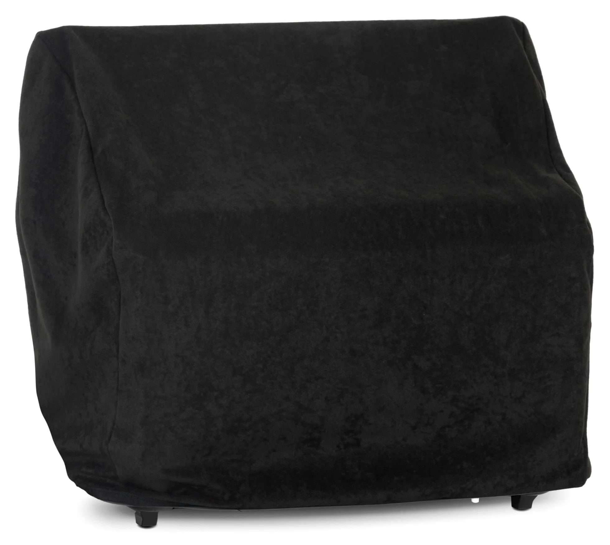 Alpenklang Custodia Fisarmonica - Copertura Protettiva per 72 Bassi - Dimensioni: ca. 44 x 26 x 40 cm - Moderno Velluto Nero