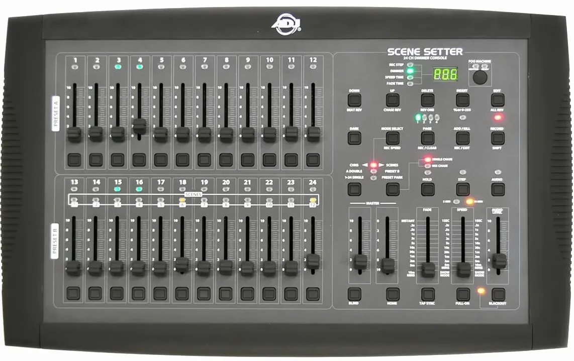 American Dj 1322000048 Adj Scene Setter 24 Controller per Illuminazione