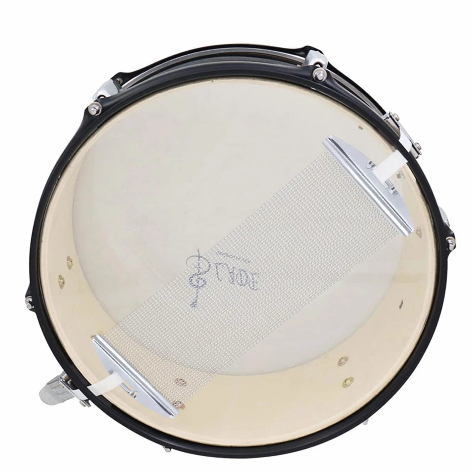 Set di Cavi per Rullante a 40 Fili con Molle in Acciaio Resistenti e Cinghie Nere, Accessorio di Ricambio Universale per Strumenti a Percussione Cajon per Batteria da 14 Pollici