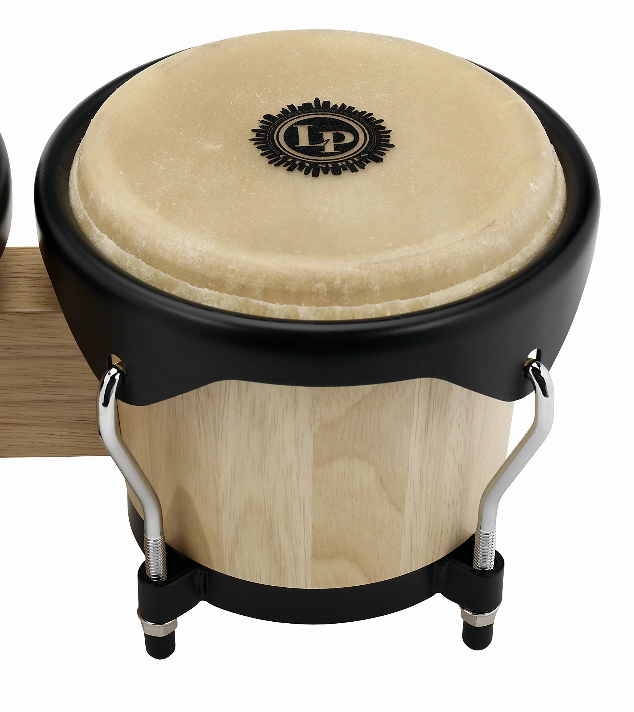 LP Latin Percussion - City Series Bongo - 6" e 7" - quercia siamese - hardware nera - naturale opaco - LP601NY-AW