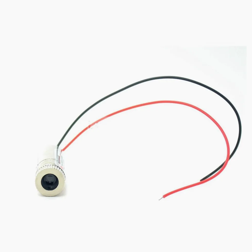 Laser Rossi Focalizzabili 650nm 30mw Modulo Diodo a Punti 12x35mm con driver e cavo