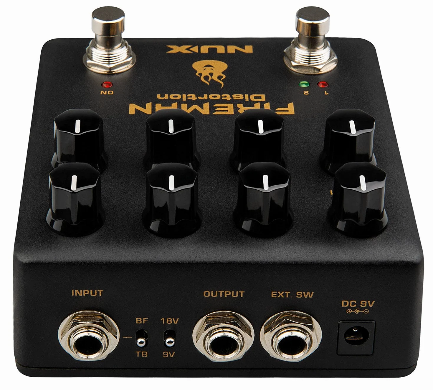 NUX Moderno suono marrone doppio pedale di distorsione
