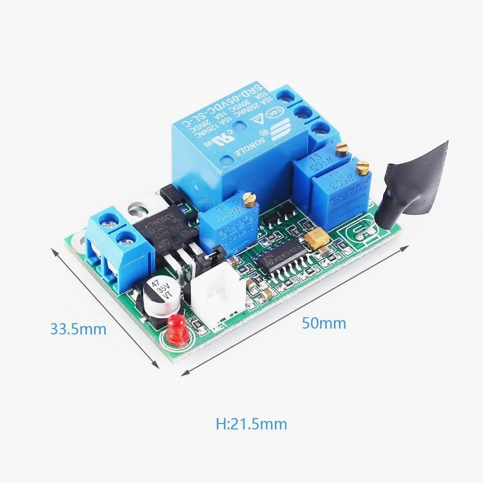 Modulo Sensore Audio,12V / 24V Scheda di Ricevitore Audio,Modulo Rilevamento Sensibilità Sonora Microfono