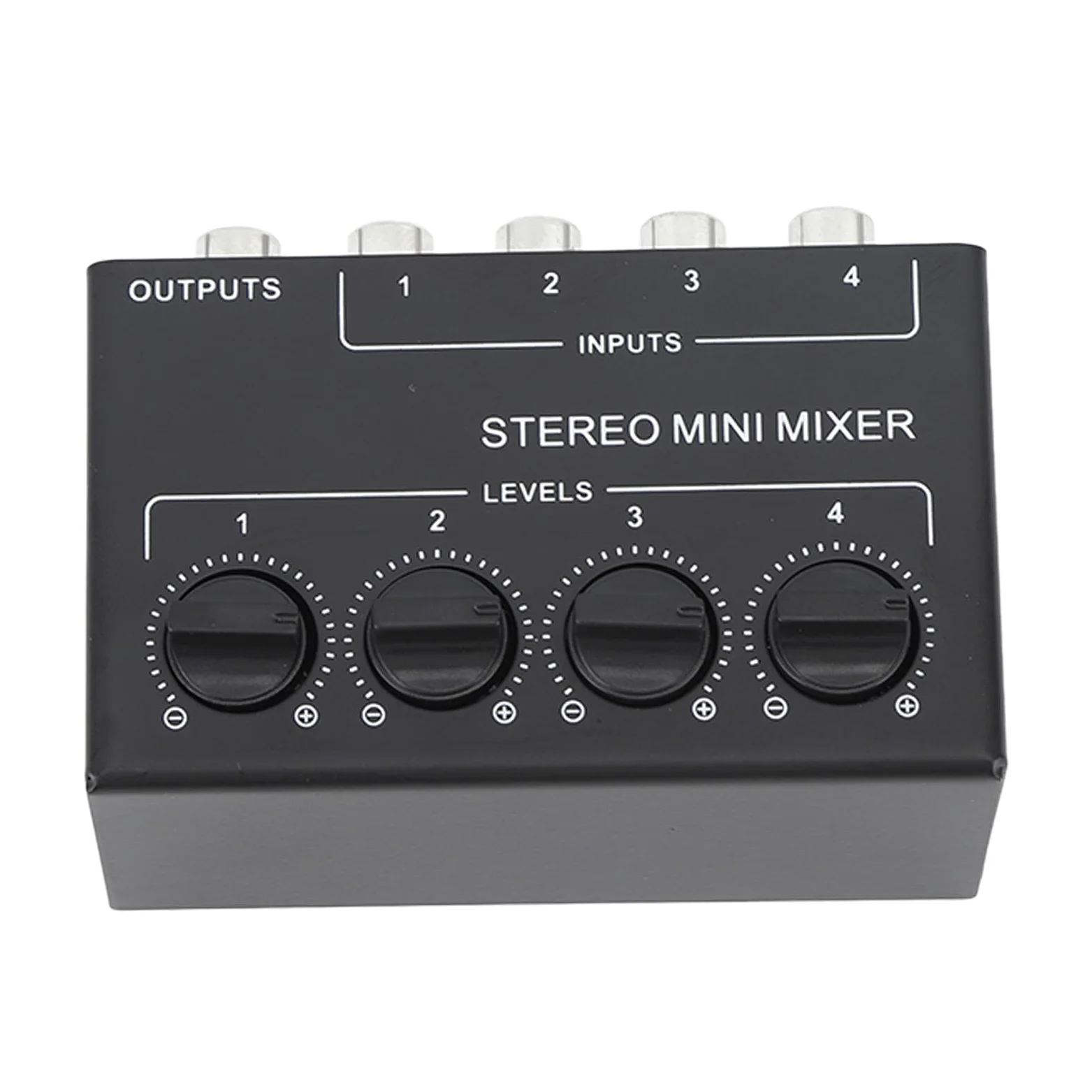 Mini Mixer Audio Portatile, Metal Shell CX400 Mini Mixer Stereo Passivo Alta qualità del Suono per unità a Nastro per Computer