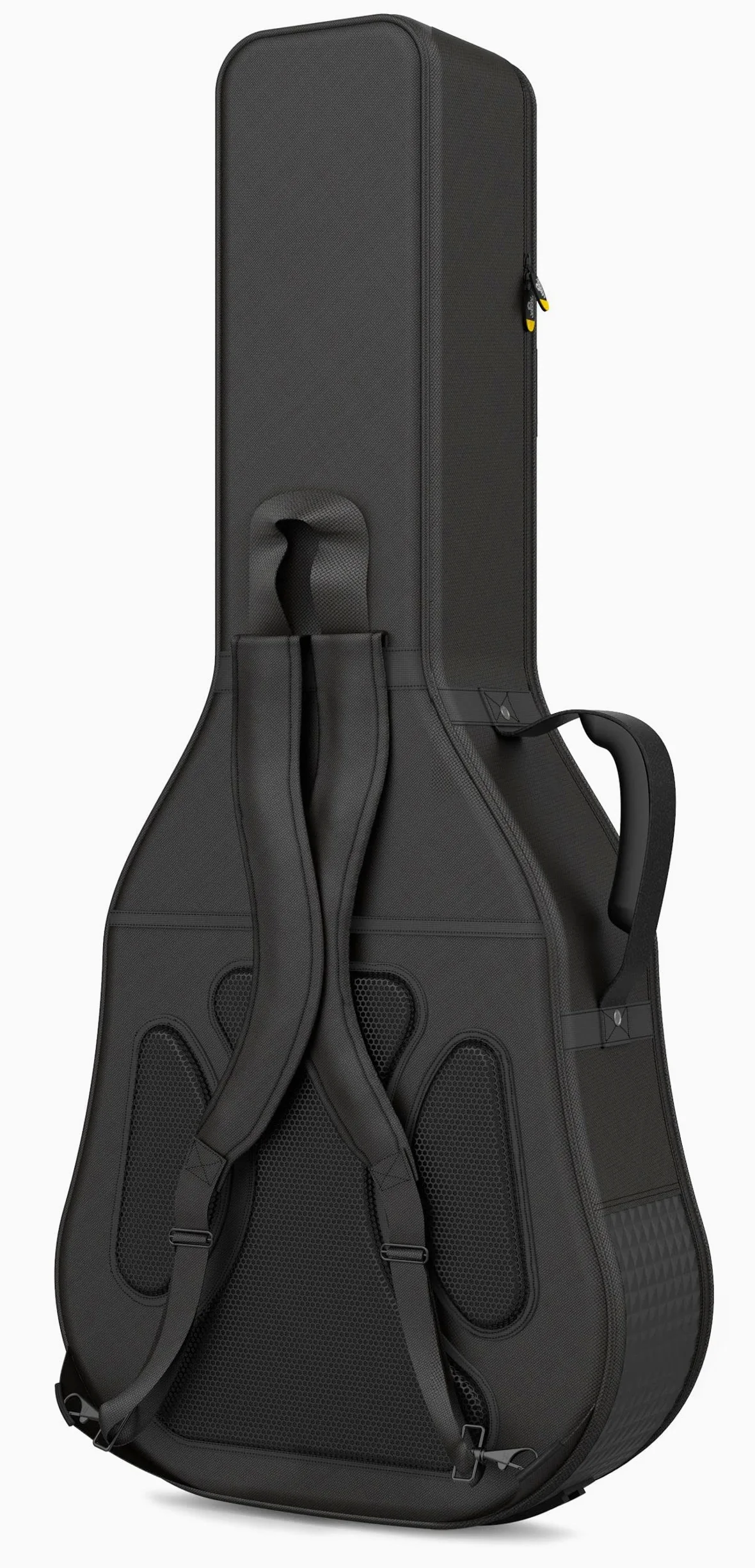 Monkey Loop Rocking Acoustic - Borsa per Chitarra con Imbottitura da 26 mm - Borsa Semirigida per Chitarra Acustica - Tasca Esterna per Accessori - Cinghie Regolabili - Resistente all´Acqua