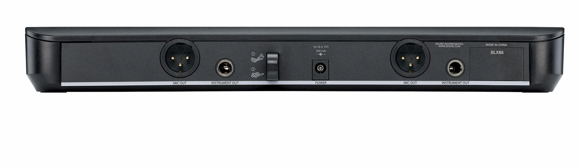 SHURE BLX288E/PG58 COPPIA radiomicrofoni wireless per canto karaoke presentazioni DJ