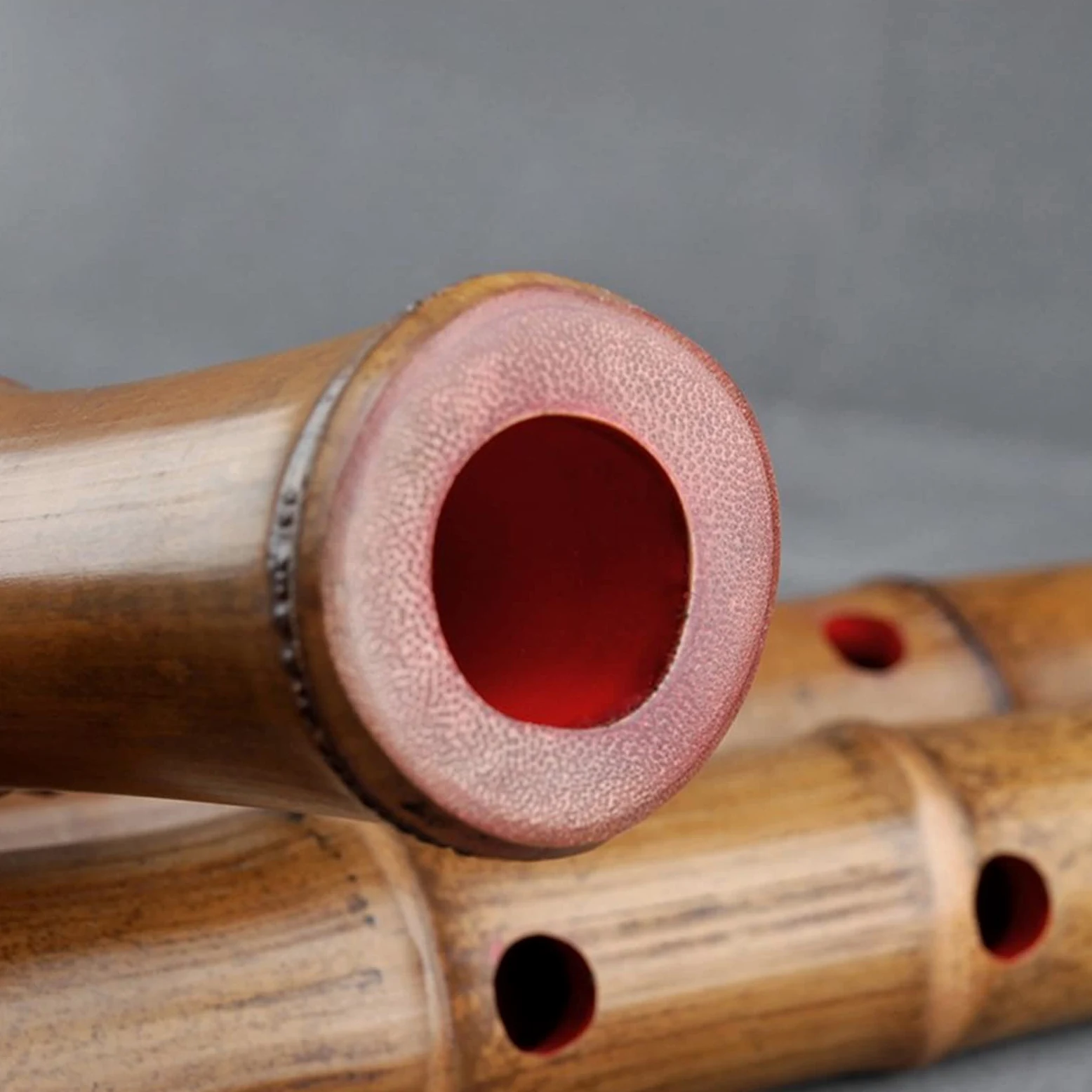Performance Flauto di bambù Shakuhachi 5 Fori Strumenti Musicali in Legno Flauto Verticale in bambù con Radice