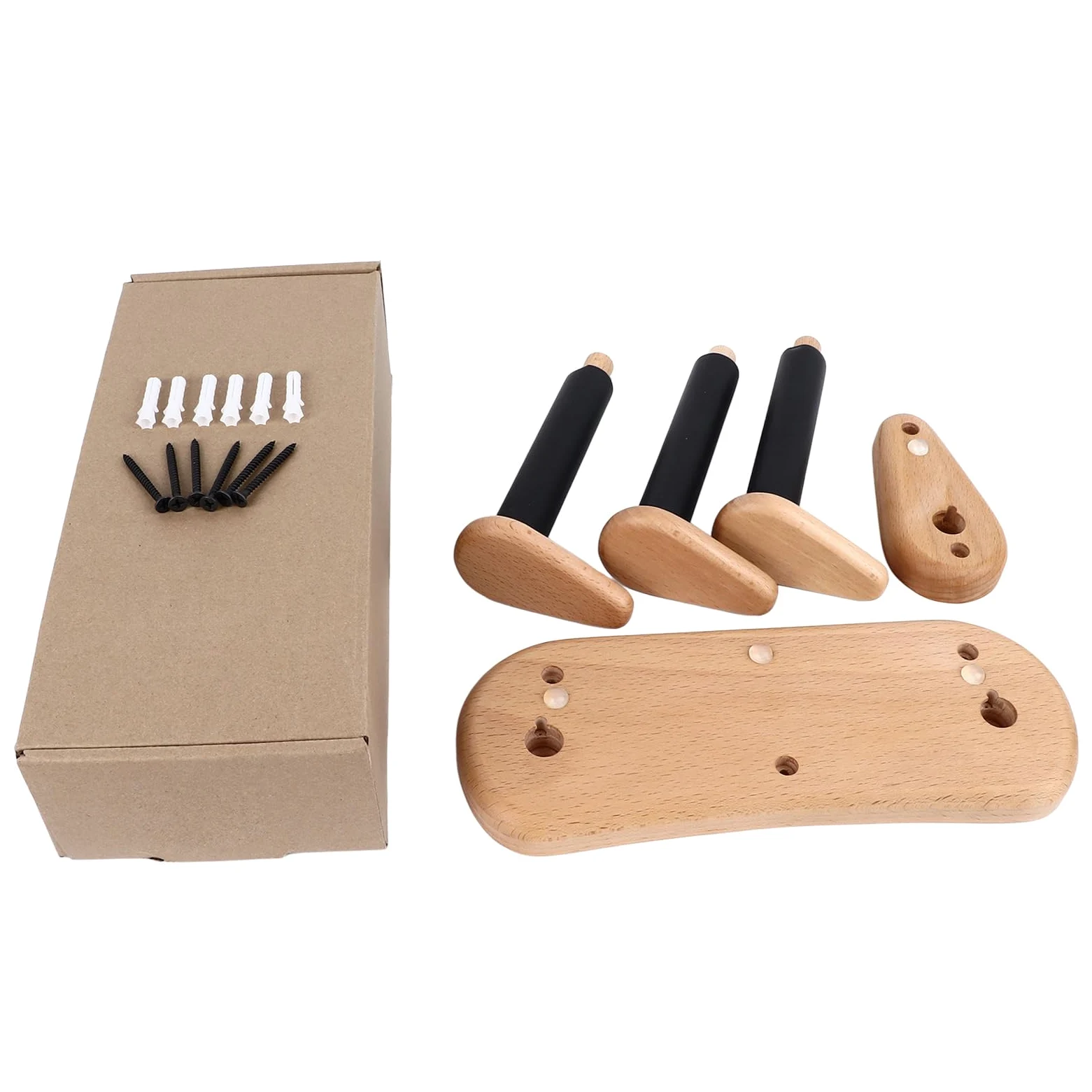Supporto da Parete per Chitarra Elettrica, Gancio per Display Acustico Dal Design Diviso Orizzontale per Vari Stili di Chitarra (Regolare