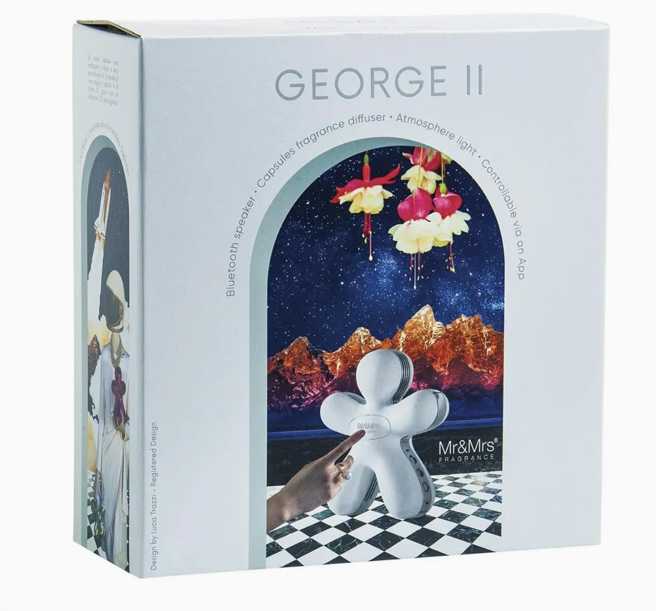 MR. & MRS FRAGRANCE GEORGE II SPEAKER WHITE