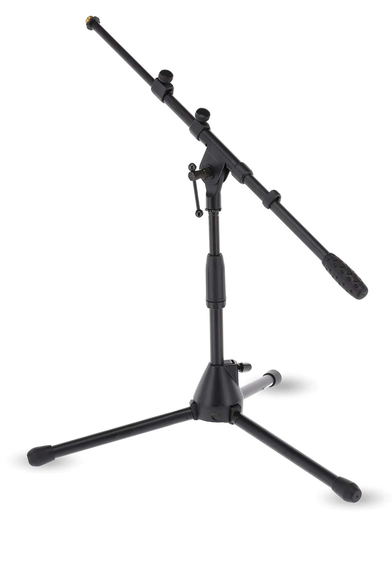 GEWA piccolo supporto per microfono MS-20TB - Nero - Per cassa/Hi-Hat - Altezza regolabile 43-65cm - Asta 50-90cm - Base in ghisa - 2,4 kg