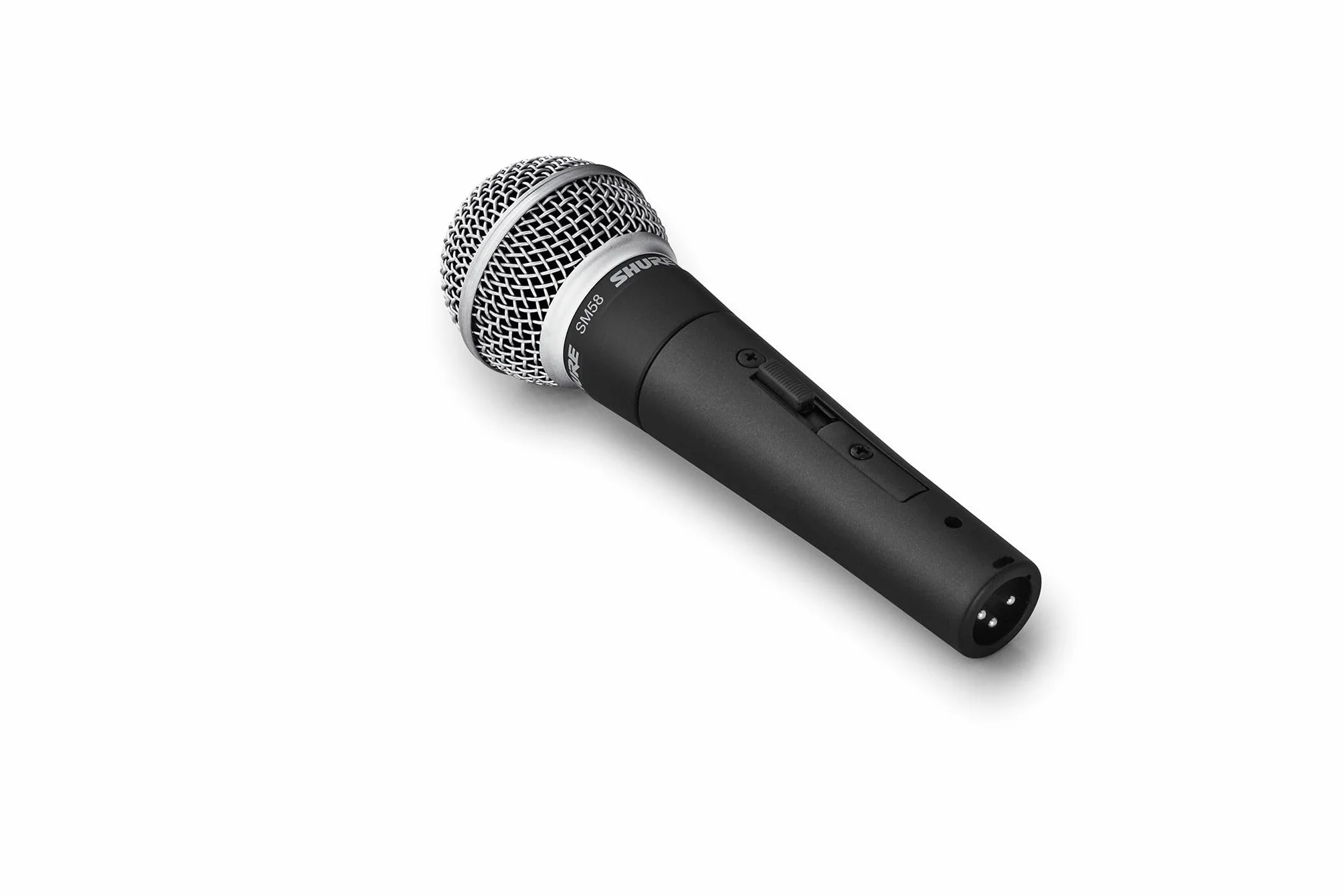 Shure SM58SE Carderid Dynamic Vocal Microfono con interruttore on e off, filtro pop integrato, clip microfono A25D, borsa di archiviazione, connettore XLR a 3 pin (SM58S)
