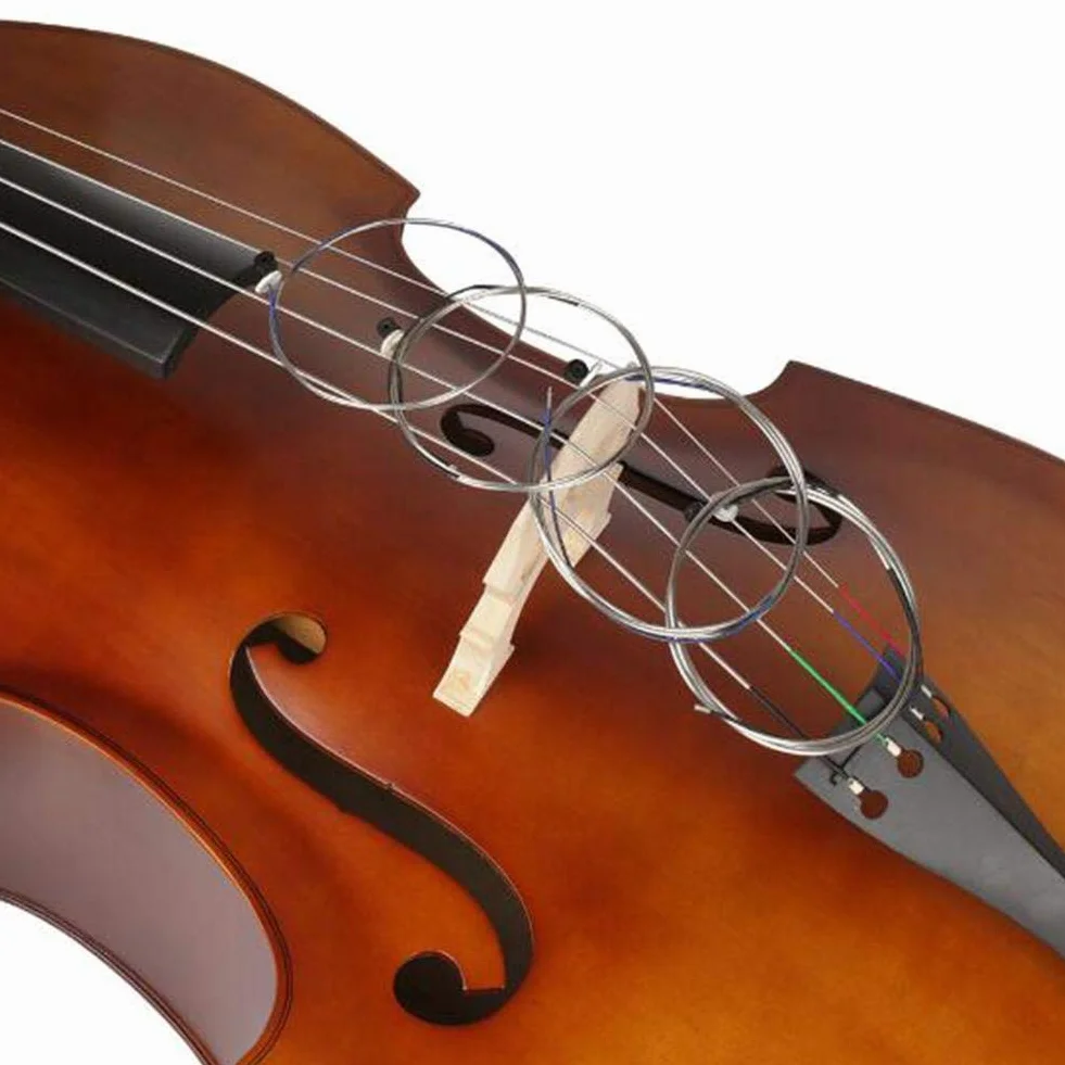 Zetiling Corda per Contrabbasso, Corde per Contrabbasso in Acciaio Accessorio per Strumento Musicale Professionale per Basso
