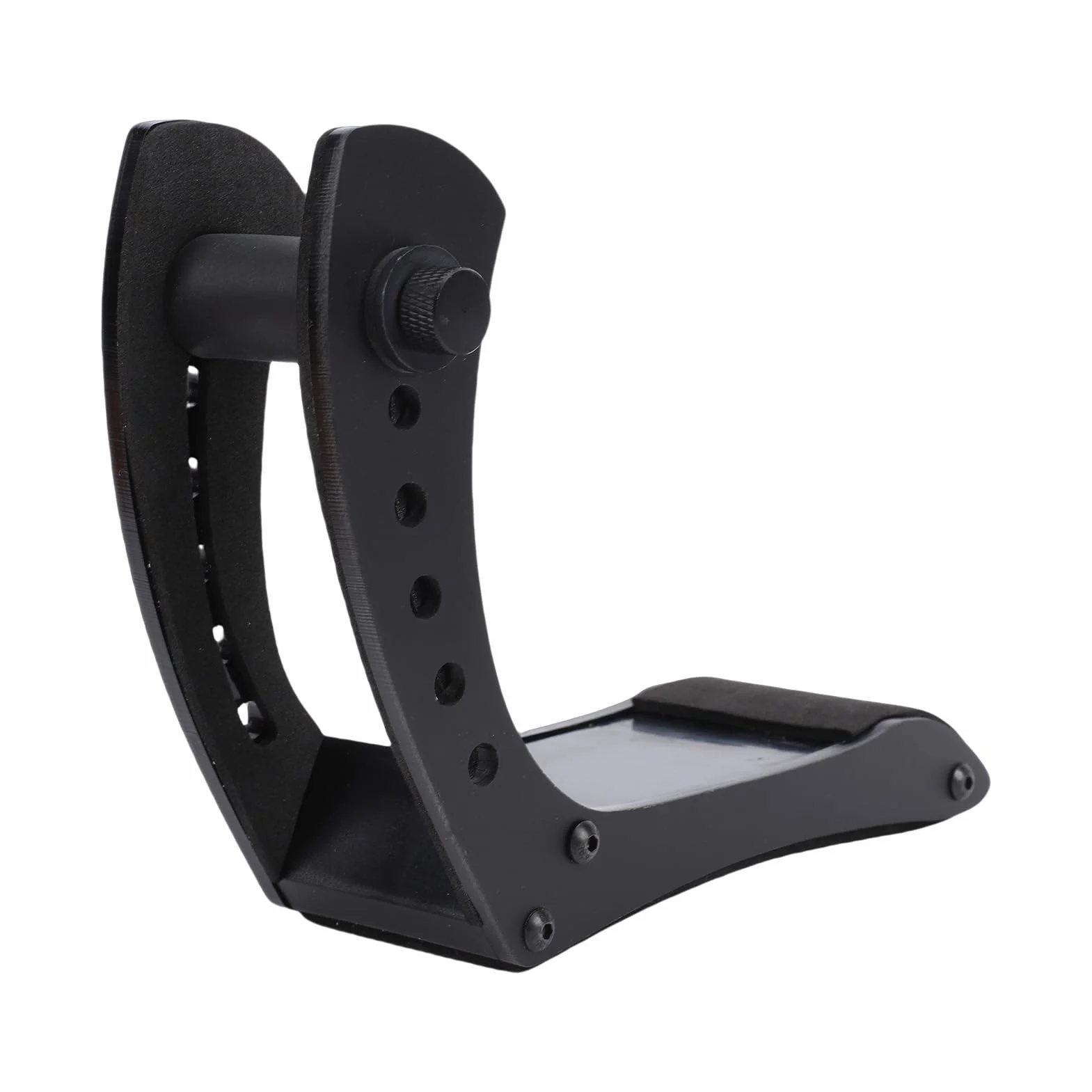 Supporto per Chitarra, Supporto Regolabile in Altezza a 6 Posizioni Universale per Chitarre Elettriche di Spessore 35-55 Mm, da Viaggio in Acrilico Piccolo Singolo, Ideale per per Chitarra