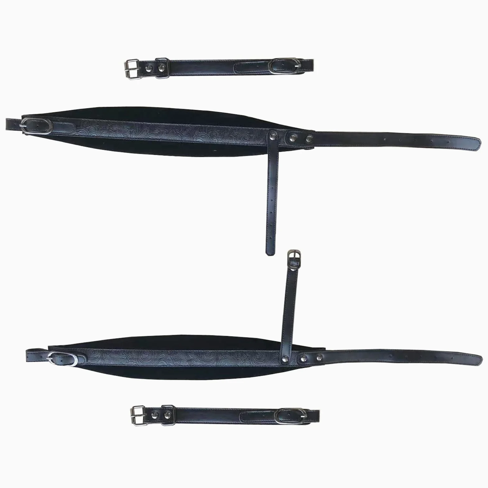 Rayzm tracolla a fisarmonica, spallacci regolabili per fisarmoniche, pelle sintetica ispessita, 8cm di larghezza * 1cm di spessore imbottitura morbida per suonare comodamente