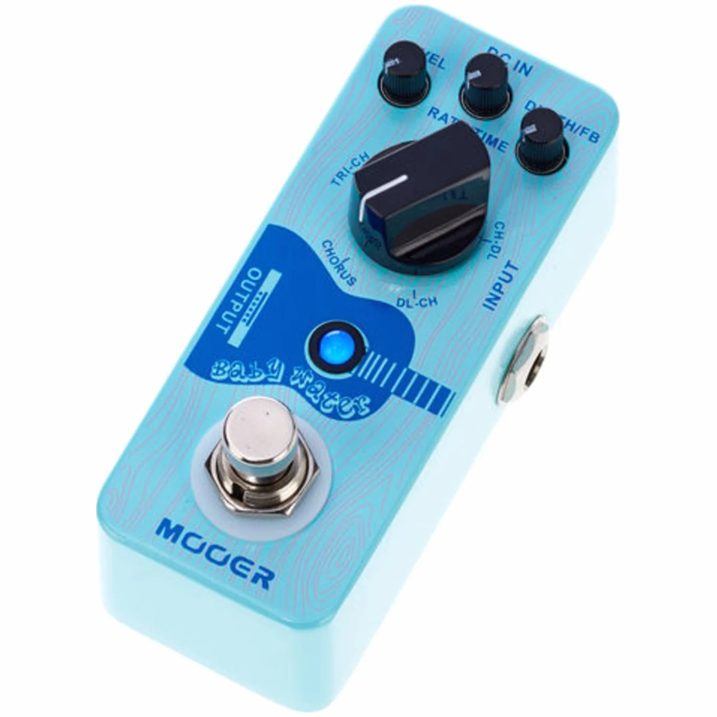 Mooer Baby Water Pedale Delay e Chorus per Chitarra Acustica
