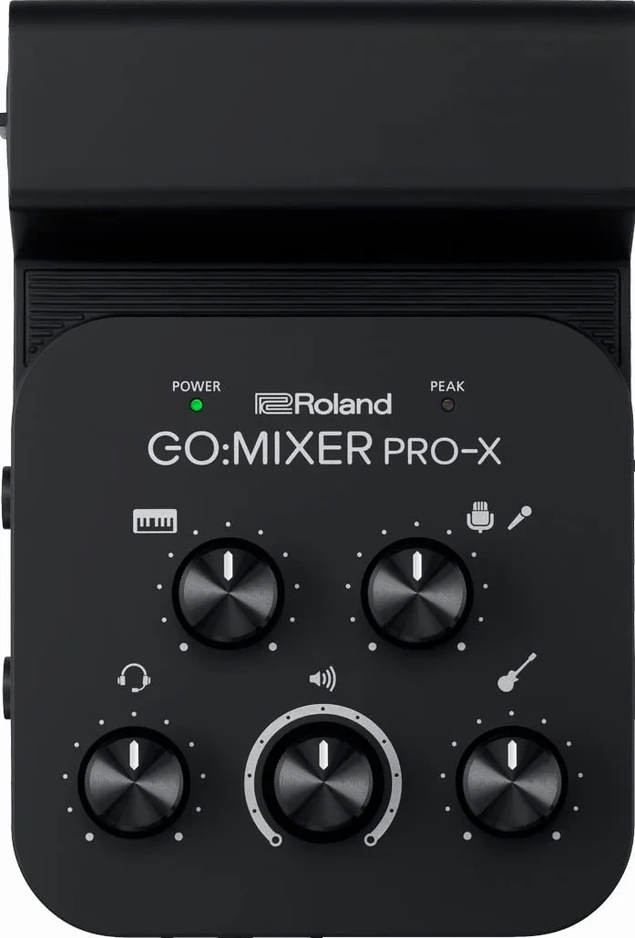 Roland GO:MIXER PRO-X Mixer Audio per Smartphone | Collegate e Mixate fino a 7 Sorgenti Audio | Aggiungete Audio di Qualità da Studio ai vostri Contenuti Social e Livestream