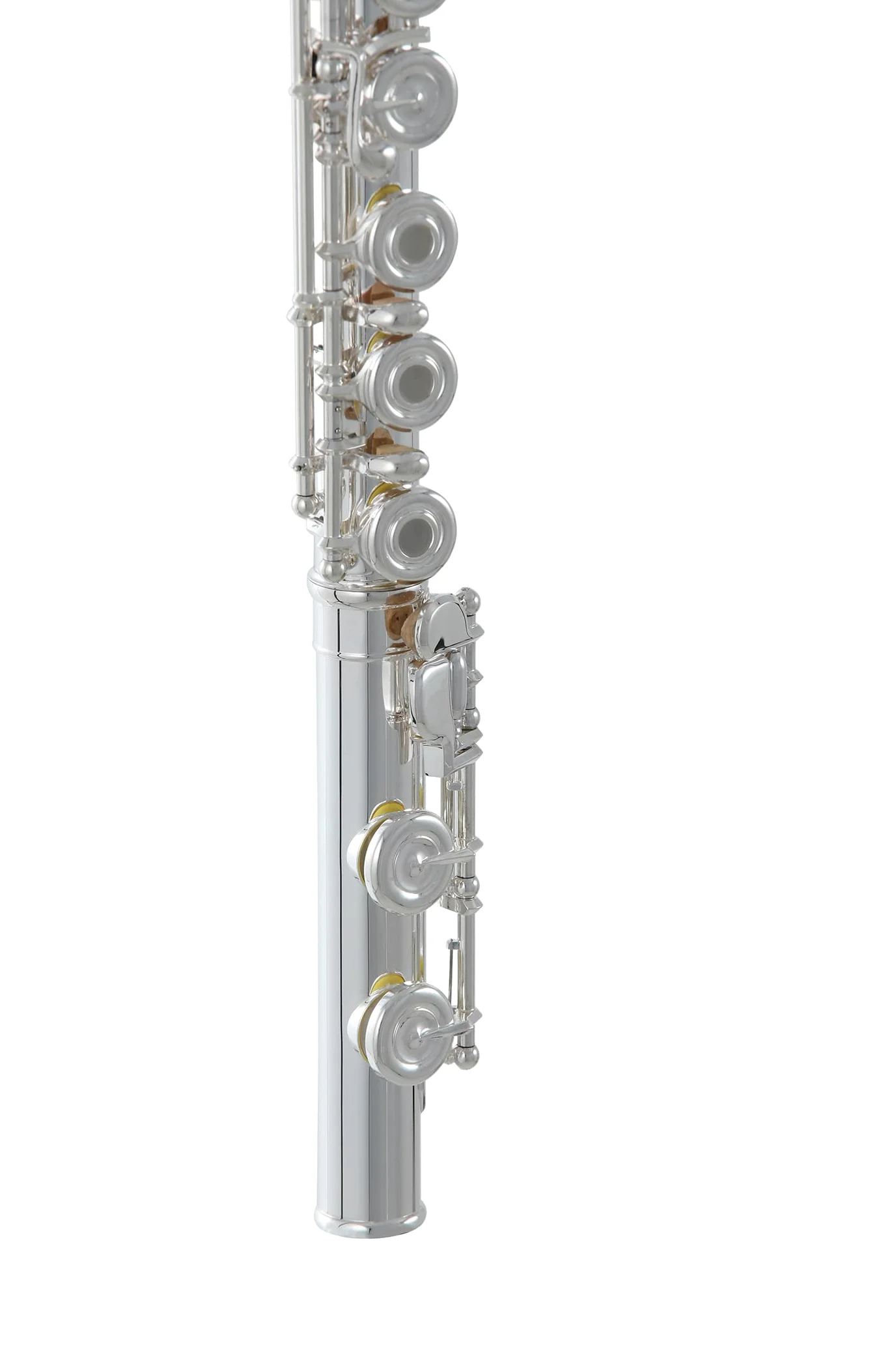 Roy Benson flauto traverso FL-602RI (costruzione in nichel argentato, design del coperchio a punta, tampone PISONI, flauto di qualità superiore, per una qualità del suono professionale)