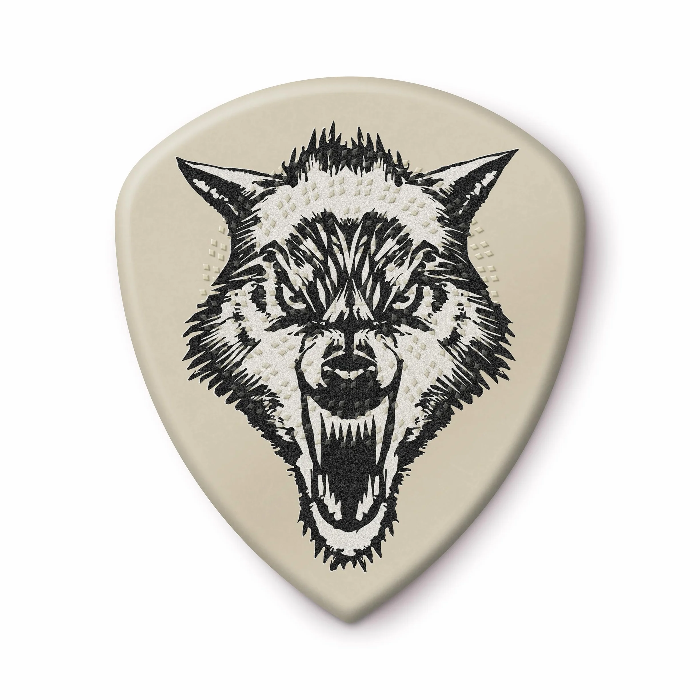 Dunlop Hetfield White Fang, Plettro Confezione Da 6 1.14 Mm Bianco