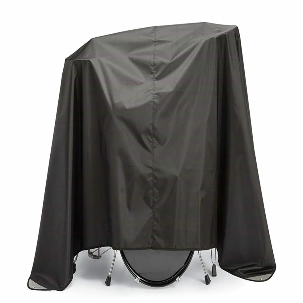 Copertura antipolvere per batteria in nylon impermeabile, con angoli appesantiti, accessori per batteria JJZ1426, nero (203 x 274 cm)