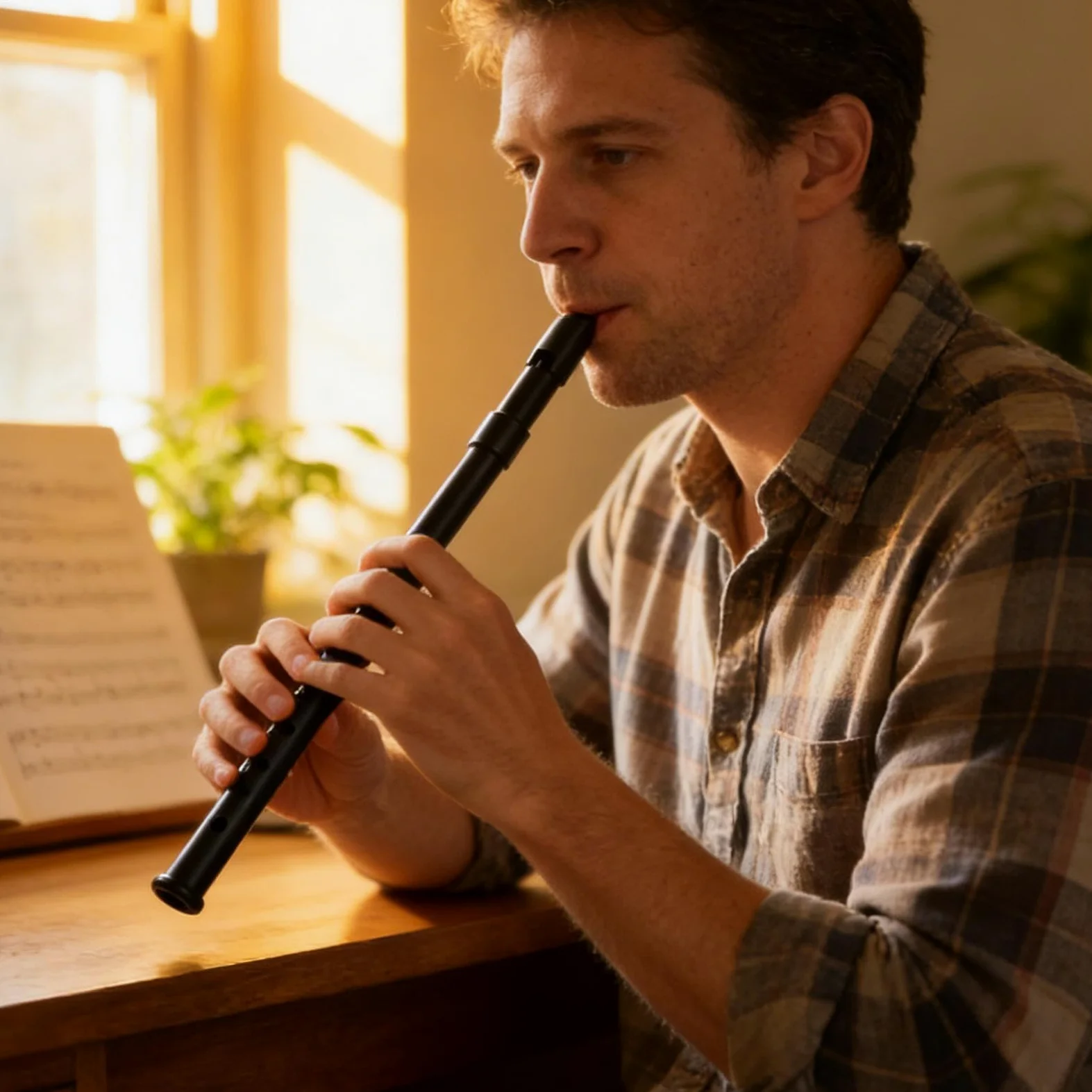 Fischietto irlandese professionale con chiave C/D, strumento a fiato, per adulti, principianti, bambini, concerti, allenamento, performance