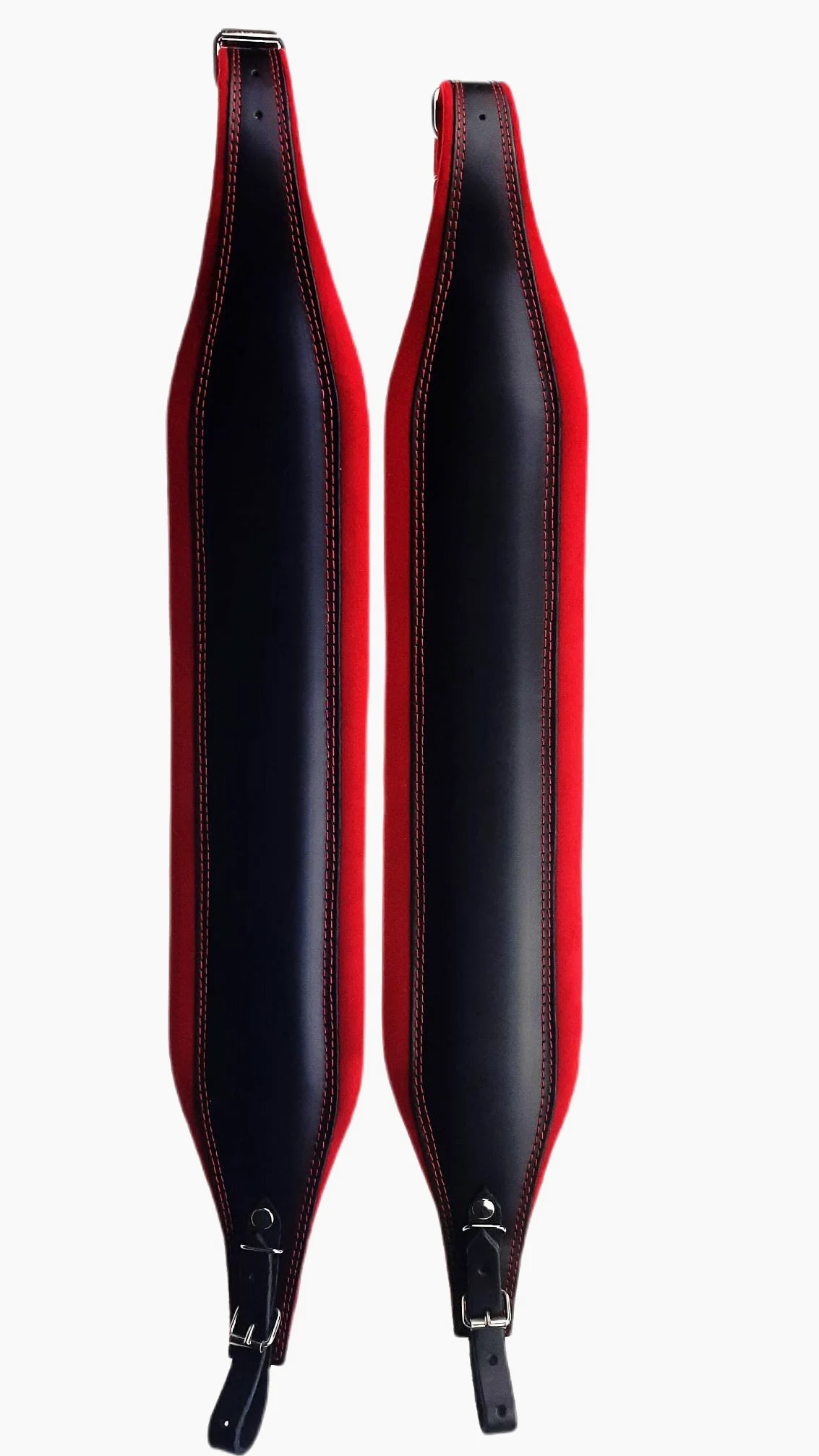 ProLine 9,3cm Fisarmonica Tracolla Pelle Rosso