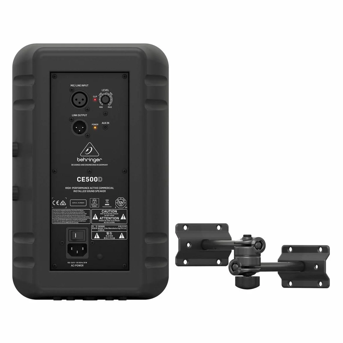 Behringer CE500D High Performance, Active 100 Watt Commercial Installed Sound Speaker