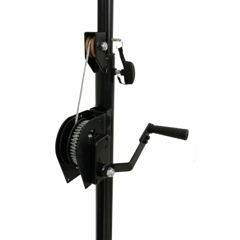 Ibiza 15-4016 SL010W Basamento illuminazione con manovella WINCH (nuovo) + SL010W (senza sacchetto)