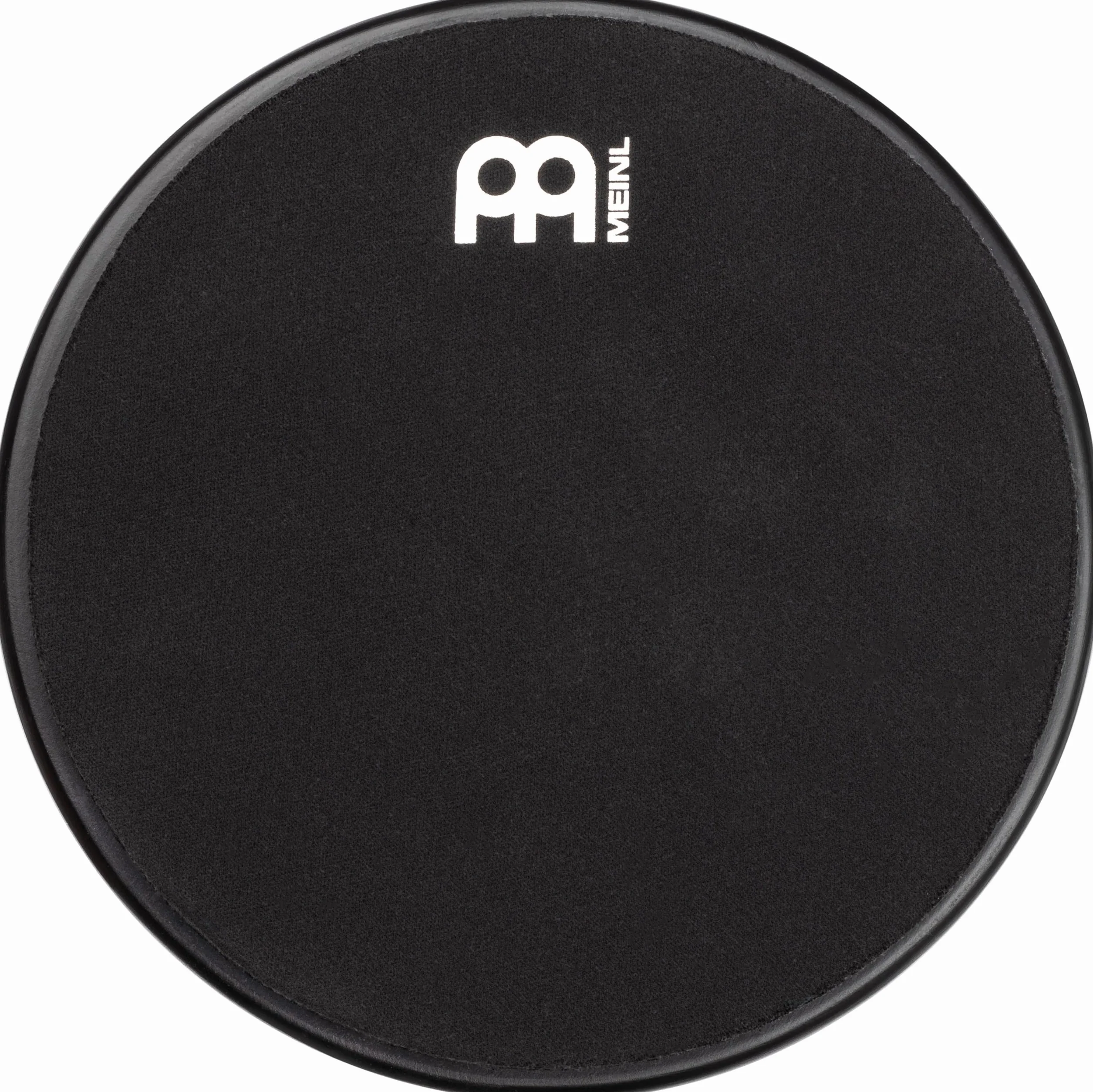 Meinl Cymbals 6" Marshmallow Drum Practice Pad per Sticking Ultra-Silenzioso (15,24cm) Rimbalzo Medio – Nero – Montabile su Asta Piatto (MMP6BK)