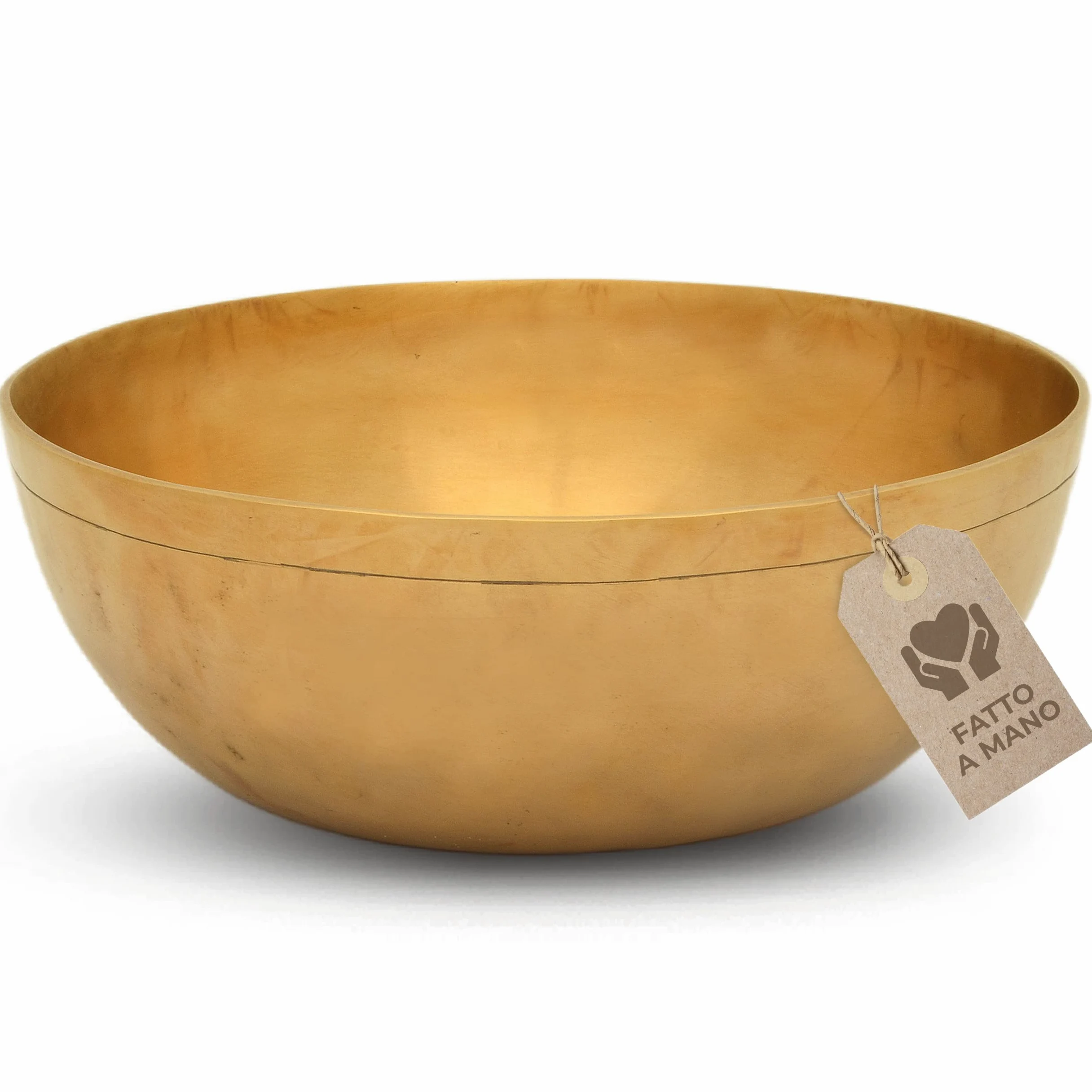 MASSAGE-EXPERT Campana Tibetana Universale, Ø 21,5 cm, 950 gr - Ampio spettro sonoro per un efficace massaggio sonoro e musicoterapia in tutto il corpo, Qualità eccezionale