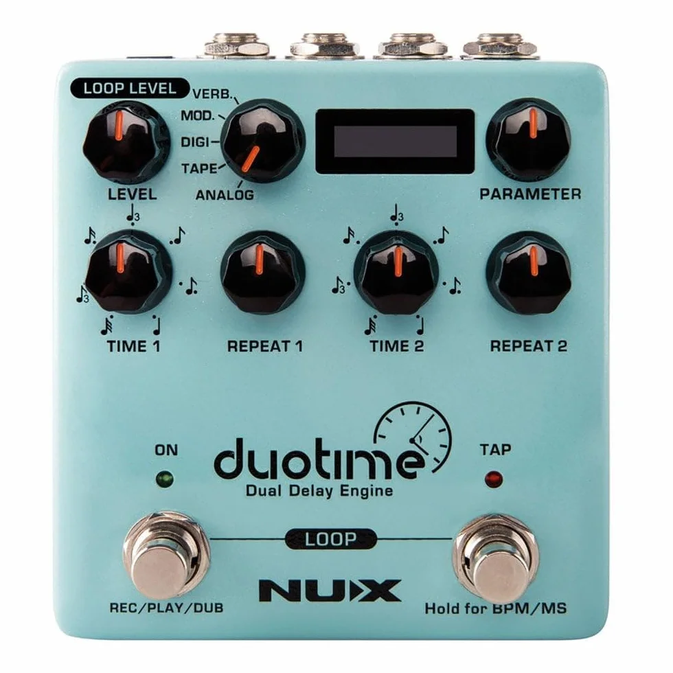 NUX Doppio pedale delay e funzione looper