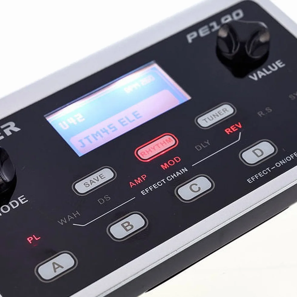 MOOER PE100 Guitar Effects,Black