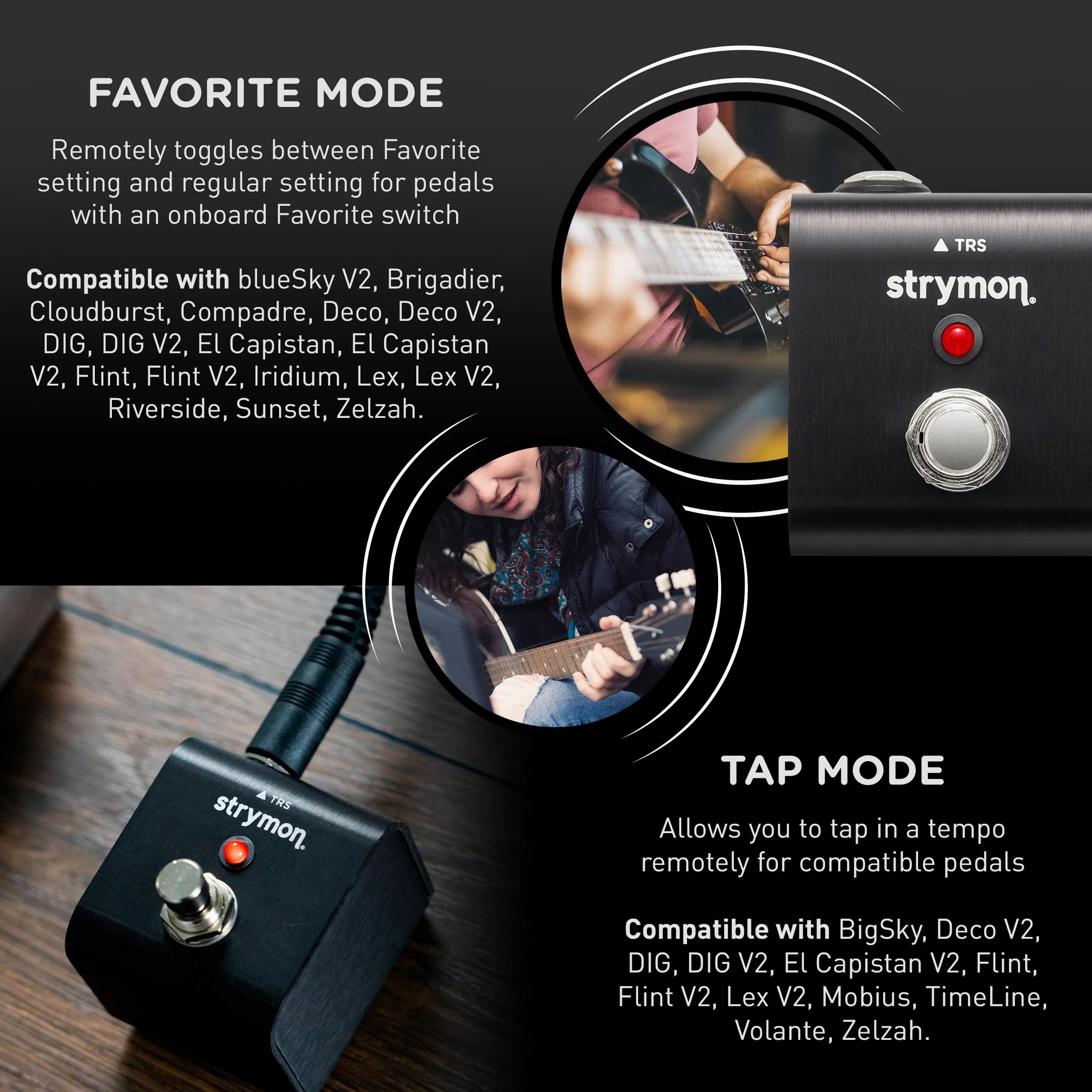 Strymon MiniSwitch - Pedale per amplificatori