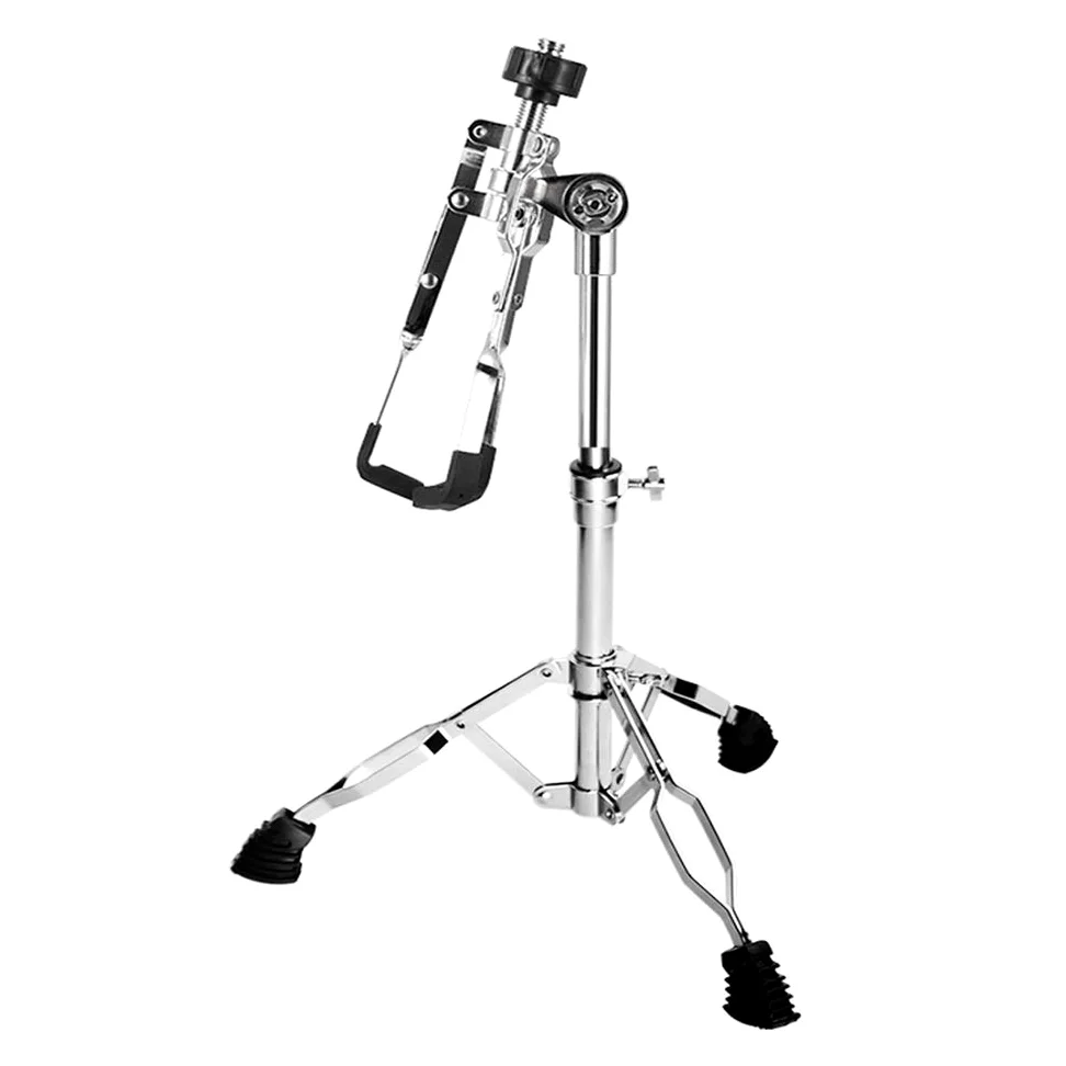 Supporto del Tamburo del Rullante, Supporto per Treppiede, Tambur Treppiede, Tamburi di Tamburi in Acciaio a Carbonio Accessori a Regolabili con Artigli Regolabili Garantisce una Presa