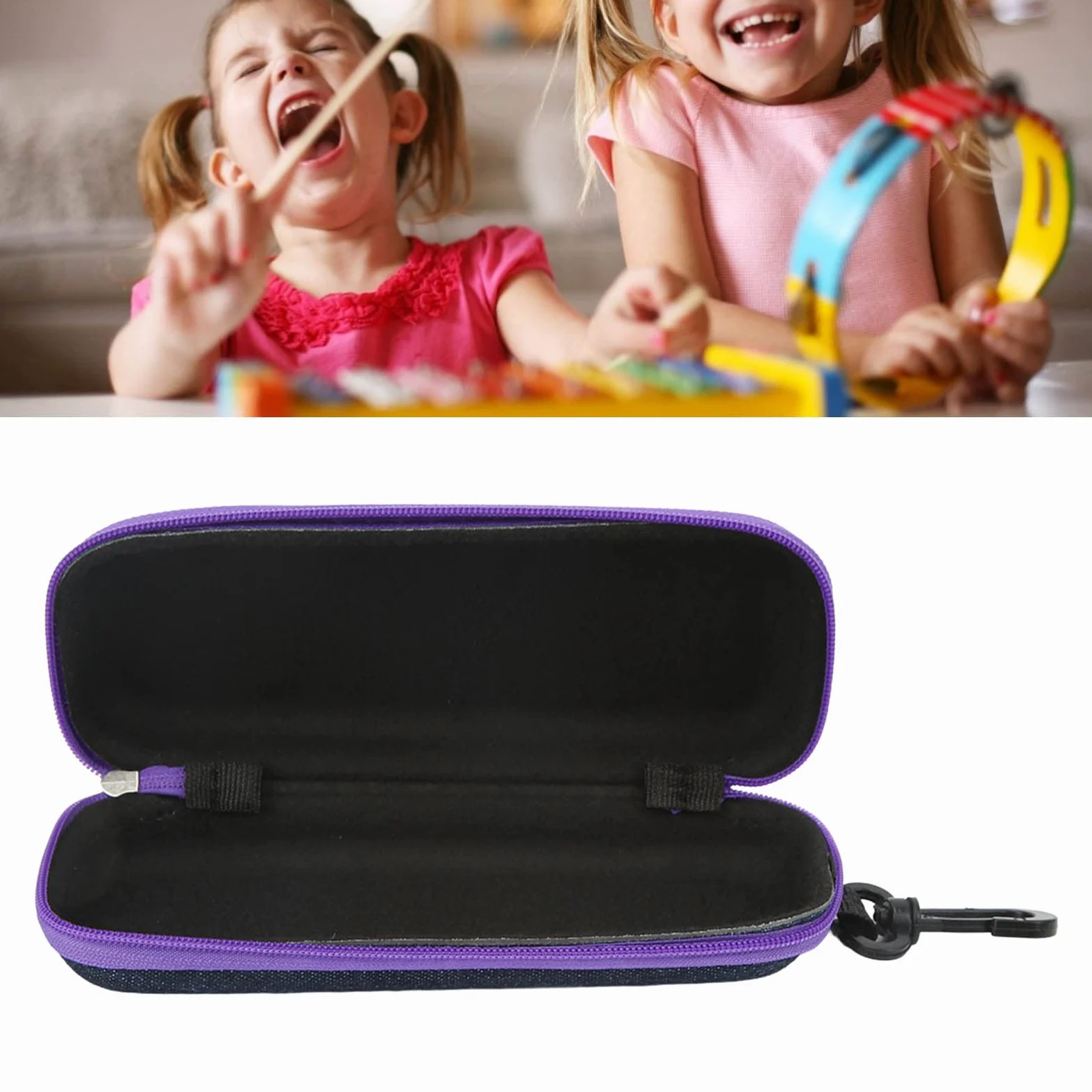 Kazoo Box, Custodia Kazoo Salvaspazio Portatile Resistente Alle Cadute Impermeabile per Strumenti a Fiato per gli Amanti della Musica