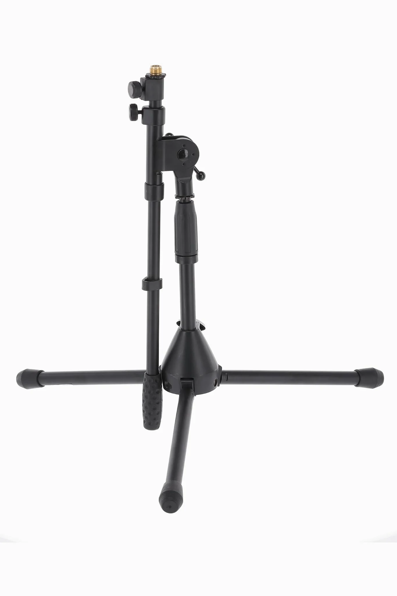 GEWA piccolo supporto per microfono MS-20TB - Nero - Per cassa/Hi-Hat - Altezza regolabile 43-65cm - Asta 50-90cm - Base in ghisa - 2,4 kg
