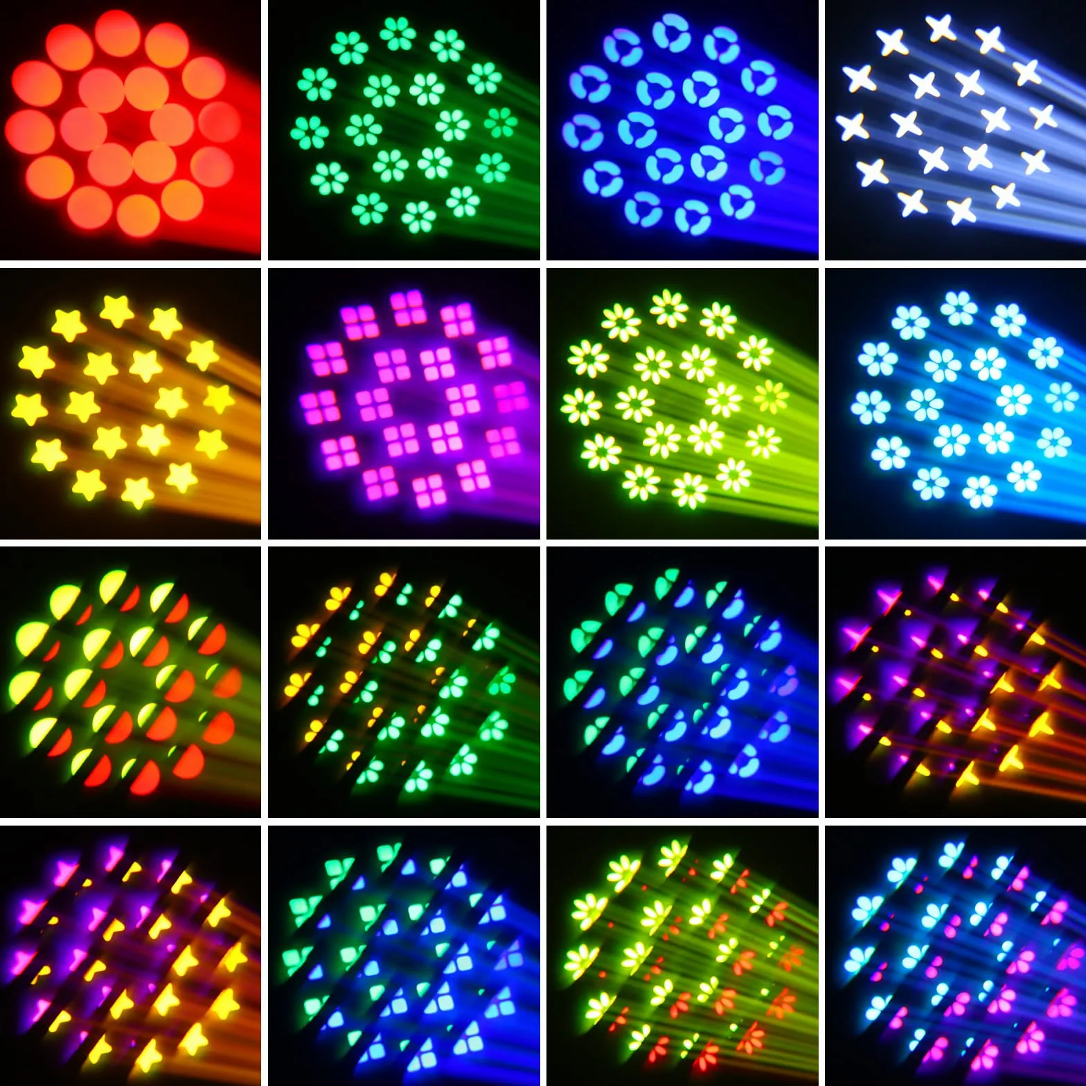 150W Teste Mobili LED RGBW Luci DJ Palco dmx512 Luce Discoteca Moving Head Spot Beam 18 Prisma per Matrimonio Bar Club Natale Halloween
