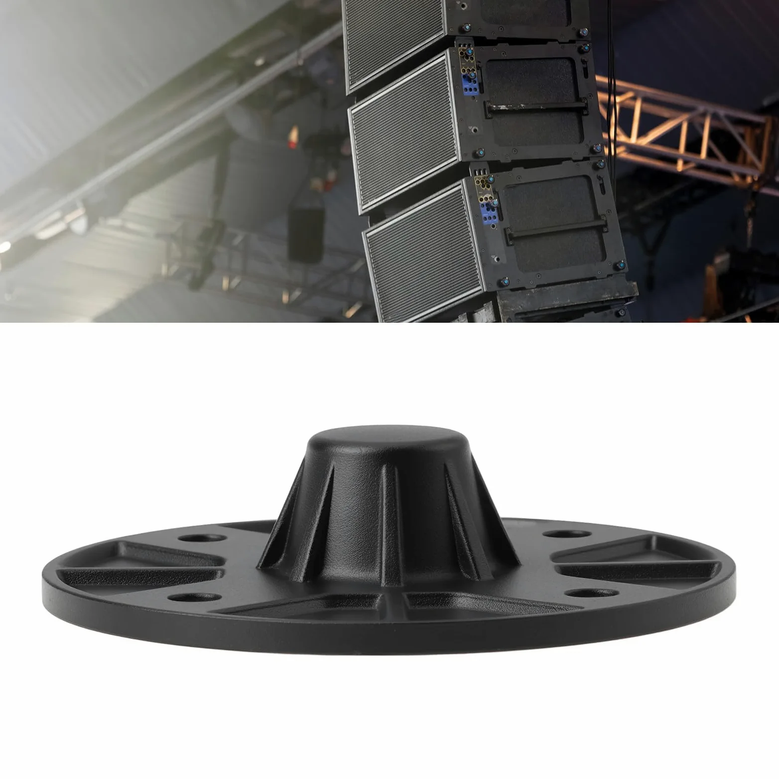 Flangia Di Montaggio Per Altoparlanti M20 Da 2 Pezzi 105x80mm Per Altoparlanti Da Palco