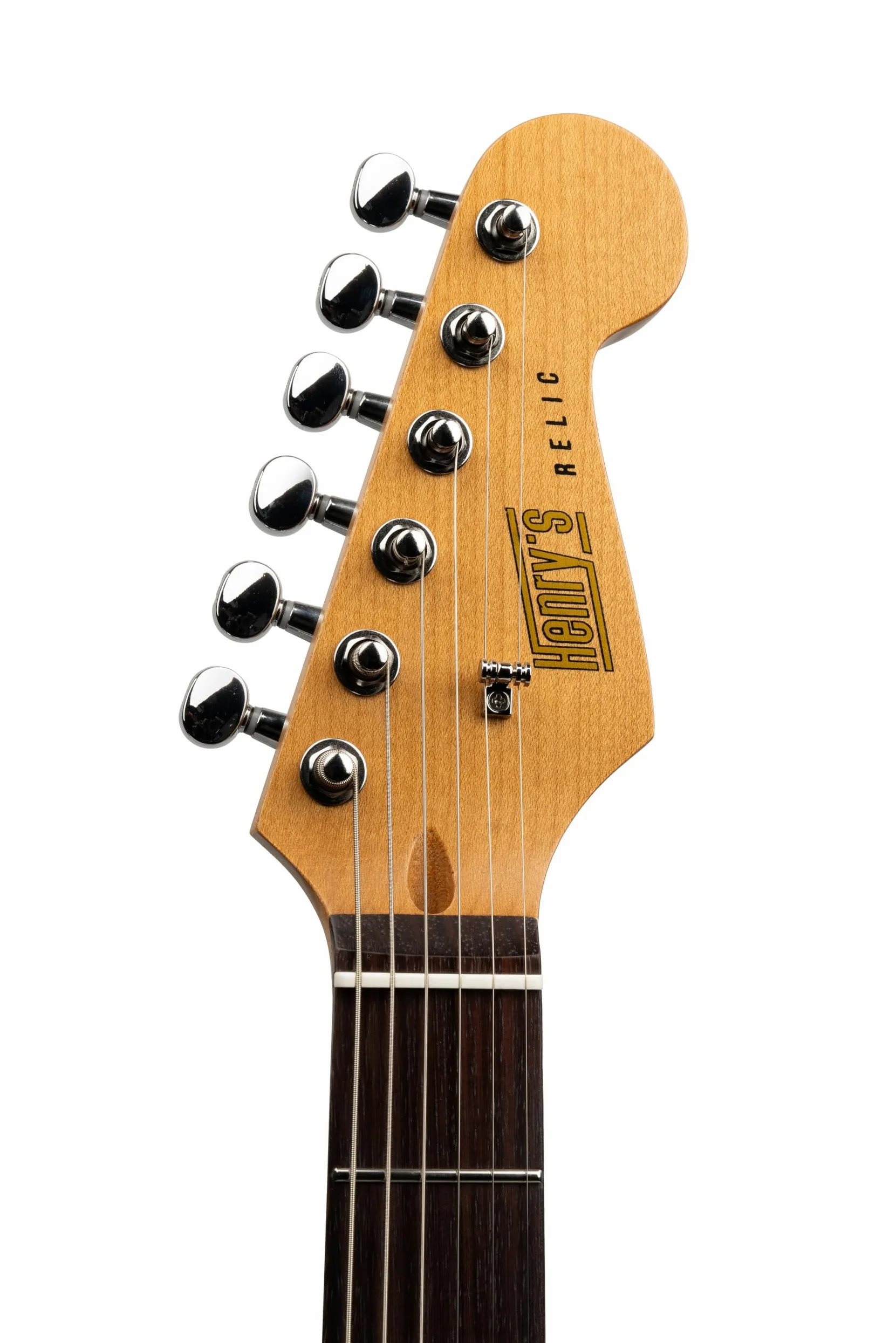 Henry’s ST-1 Python Strat Chitarra Elettrica - Blu - Chitarra Elettrica di Alta Qualità con Corpo in Paulownia - Manico in Acero Tostato - Pickup HSS e Interruttore a 5 Vie