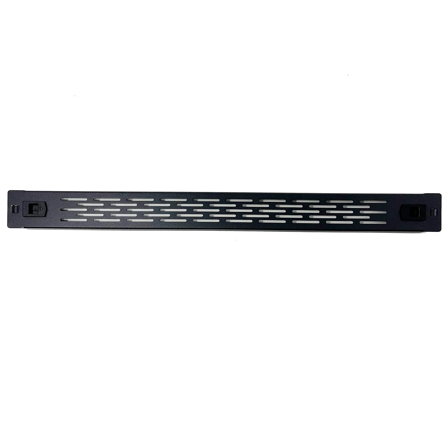Infitronic INSIRBL111STL - Pannello di sfiato per rack da 19 pollici, pannello cieco a U per rack con copertura cieca 1U in acciaio (montaggio senza attrezzi)