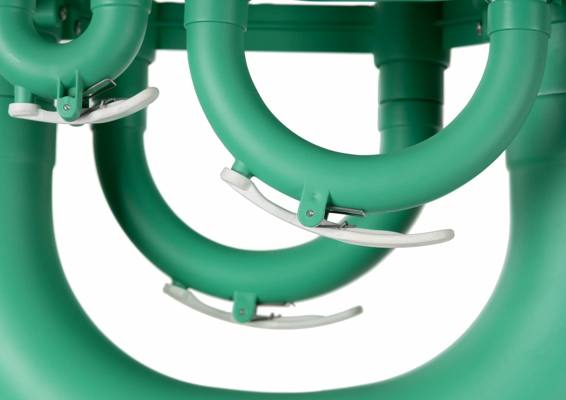 Classic Cantabile MardiBrass Euphonium Bb in plastica - 4 pistoni in alluminio - solo 2,2 kg di peso - con bocchino e custodia imbottita - verde opaco