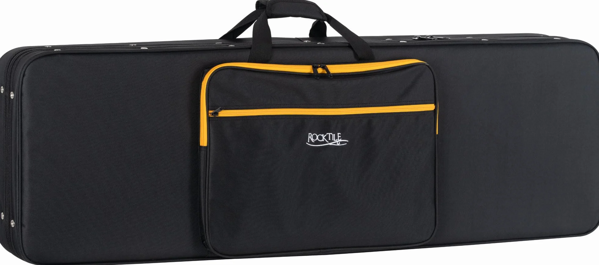 ROCKTILE EBSCR-2122BK Softcase per basso elettrico - Valigia leggera e maneggevole per tutti i bassi elettrici comuni (4/5 corde)