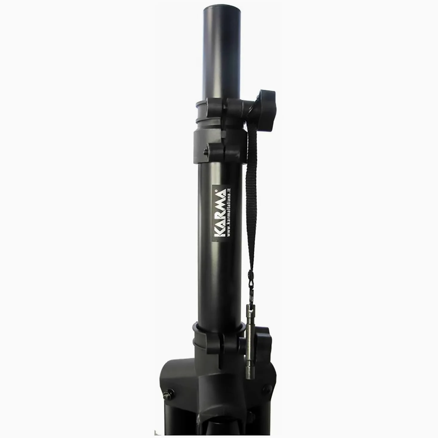 Supporto treppiede per box da 110 a 187 cm - In grado di elevarsi da 1,1mt a 1,870mt. - Carico massi