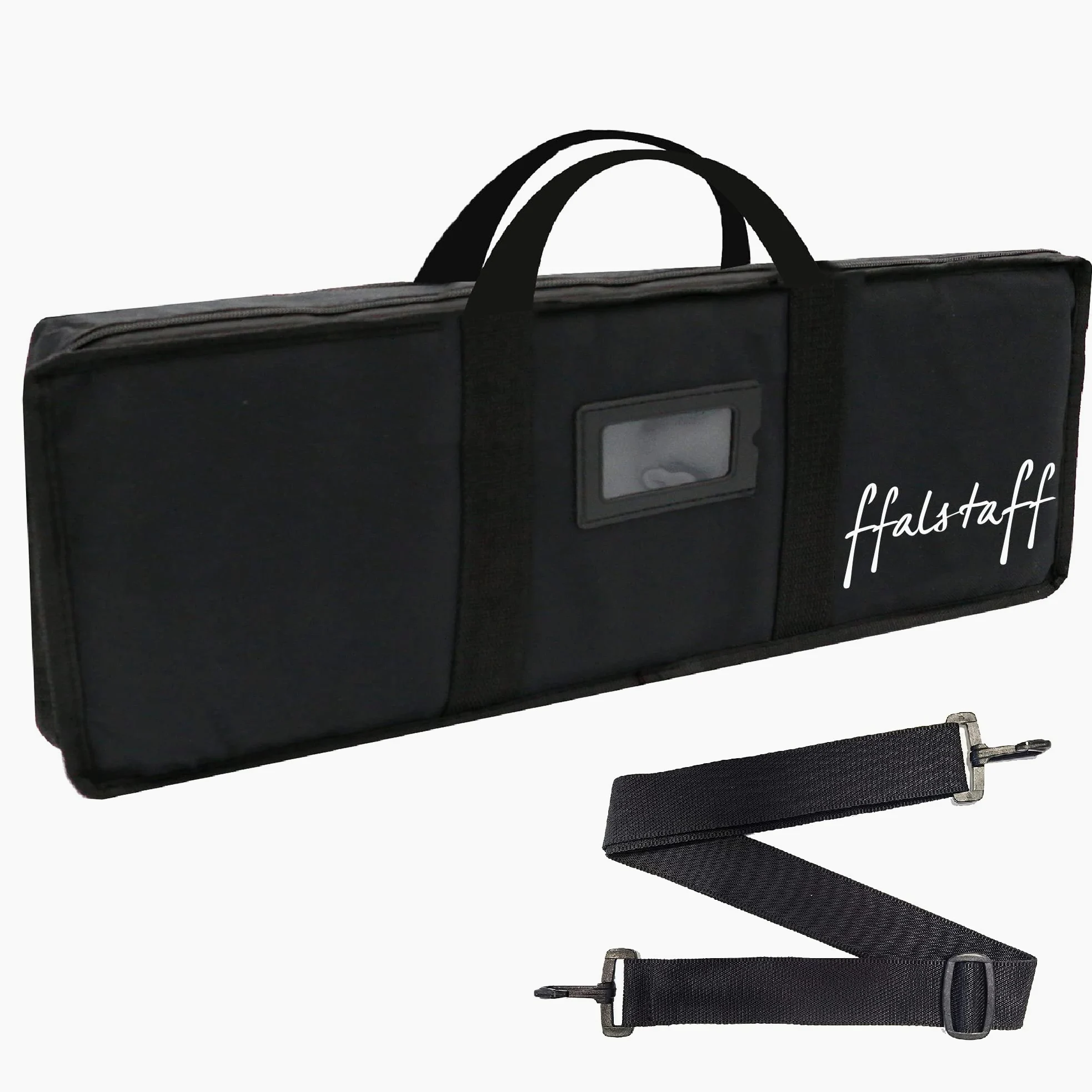 Melodica Elettronica ffalstaff 37 mini tasti con borsa con tracolla, Batterie Stilo e E-book "Suona la Tastiera" - Ottimo kit concepito per proteggere il tuo strumento durante il trasporto